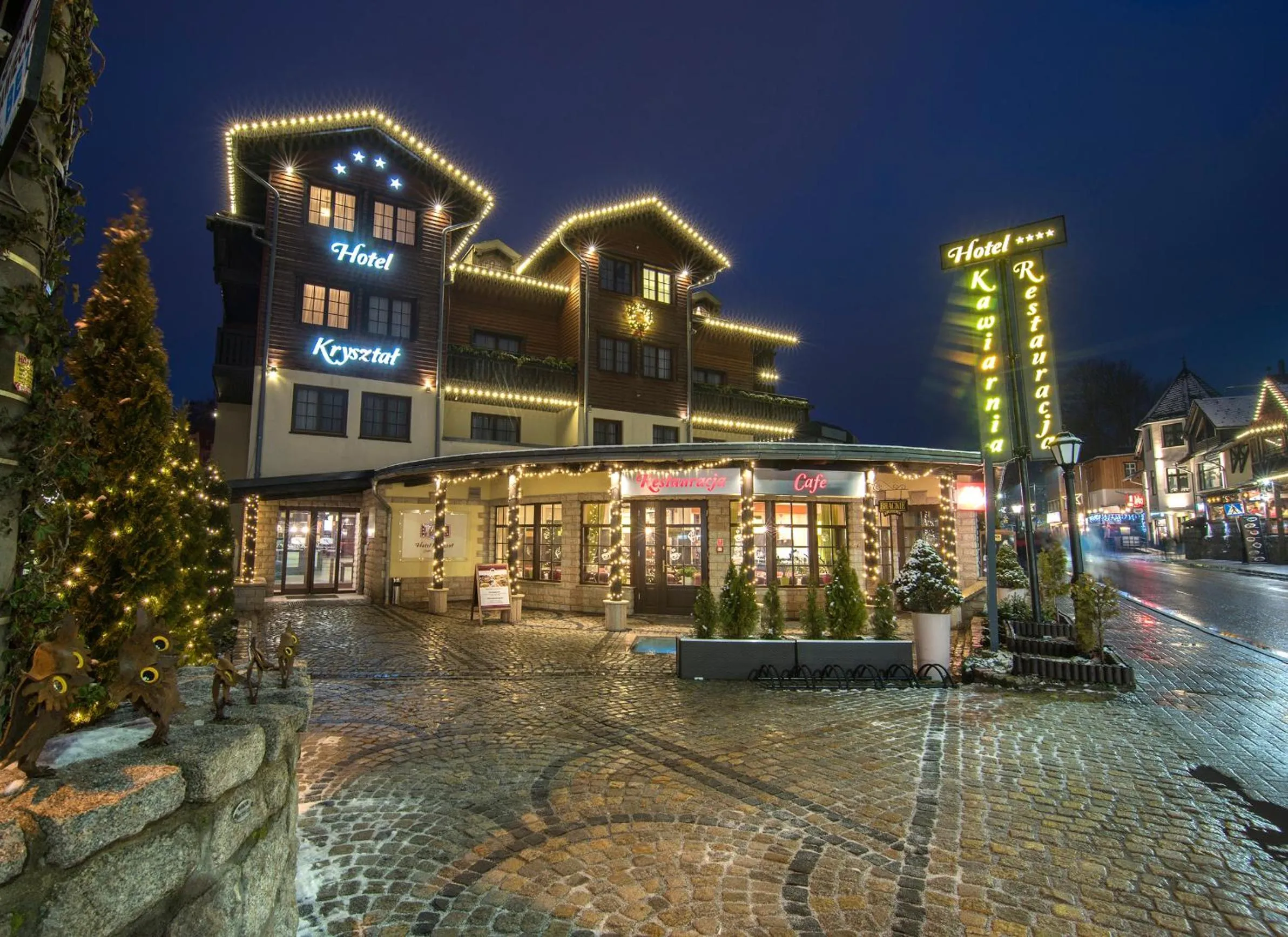 Property building in Hotel Kryształ Conference & Spa