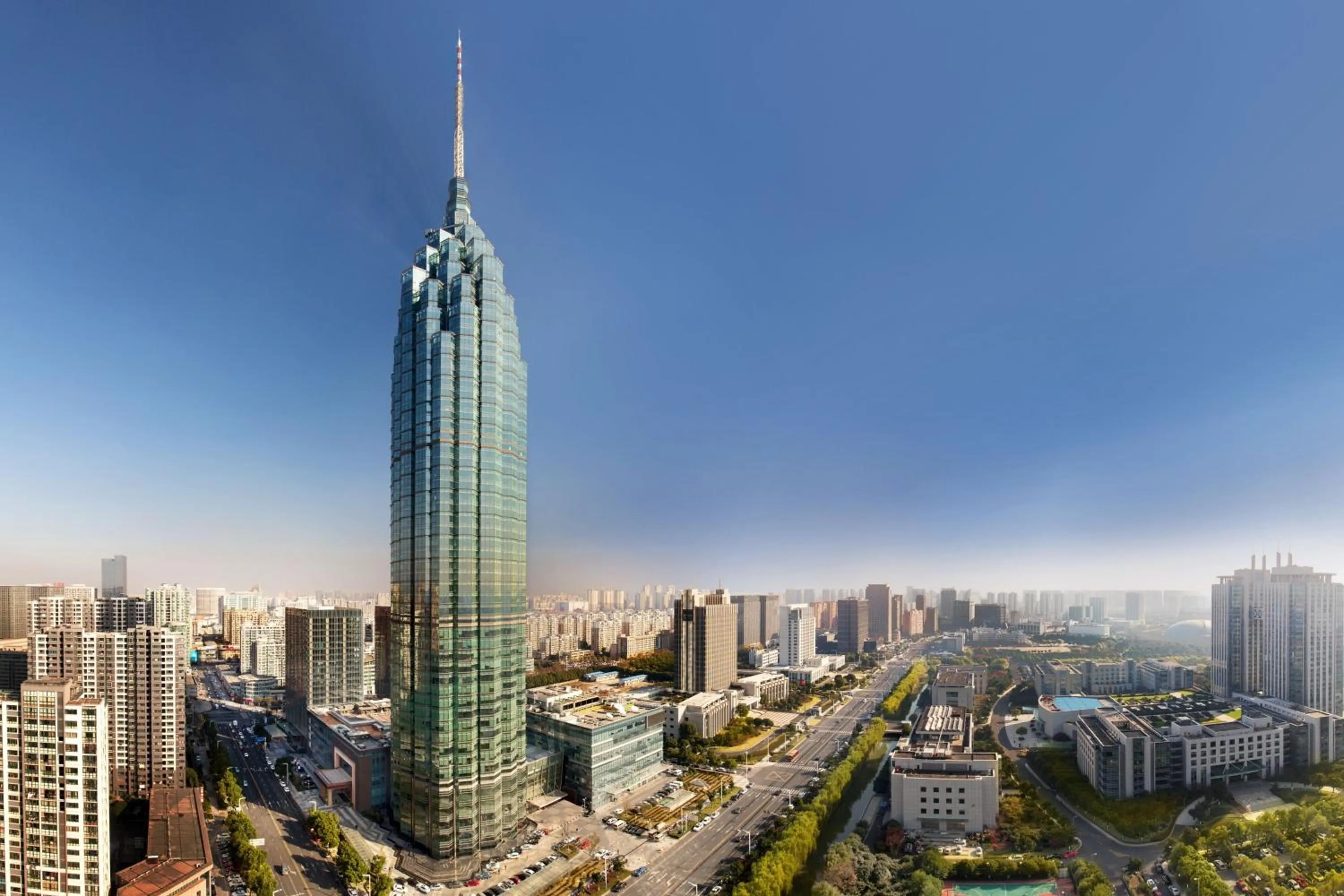 Property building in Changzhou Marriott Hotel