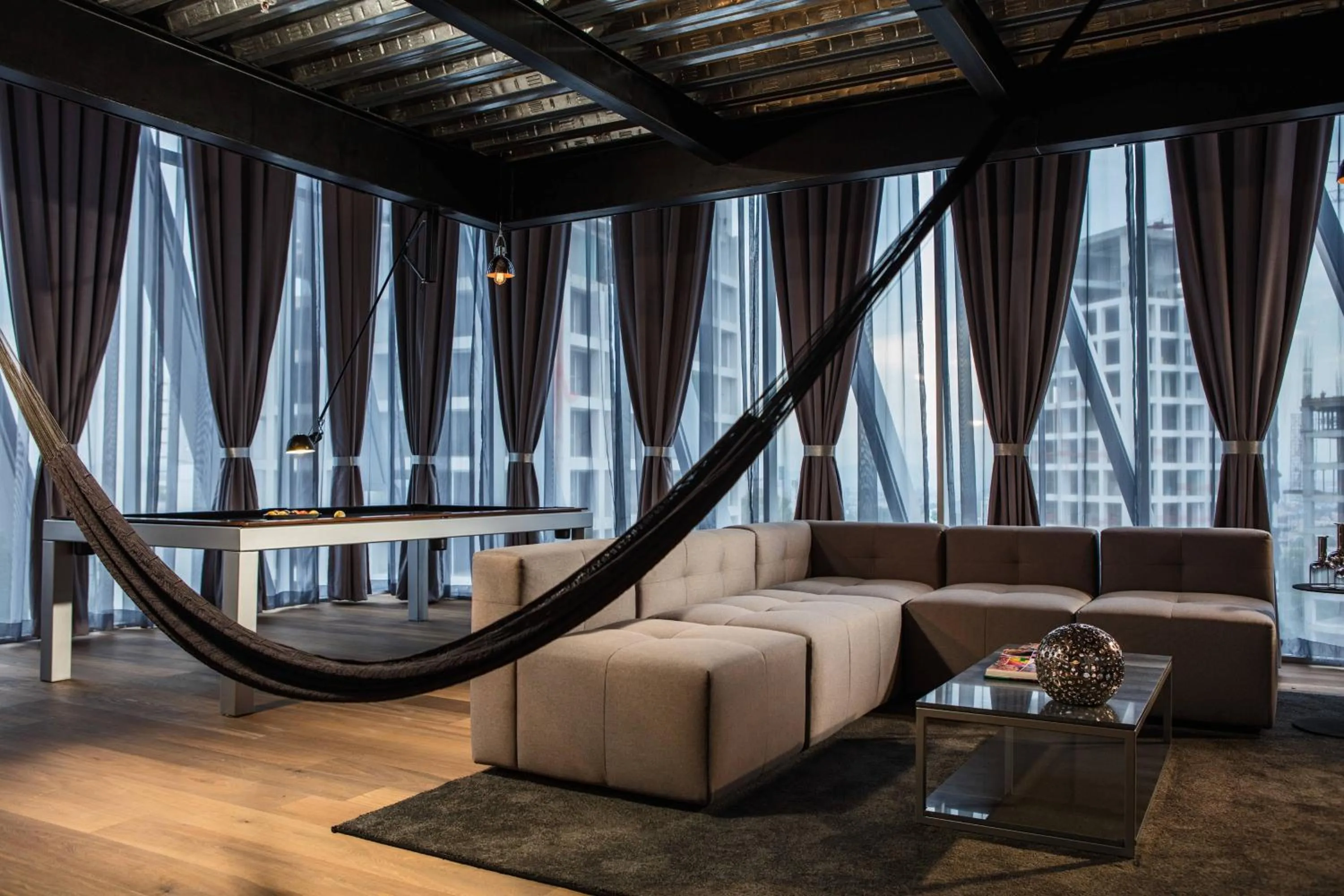 Living room in AC Hotel by Marriott Guadalajara Mexico