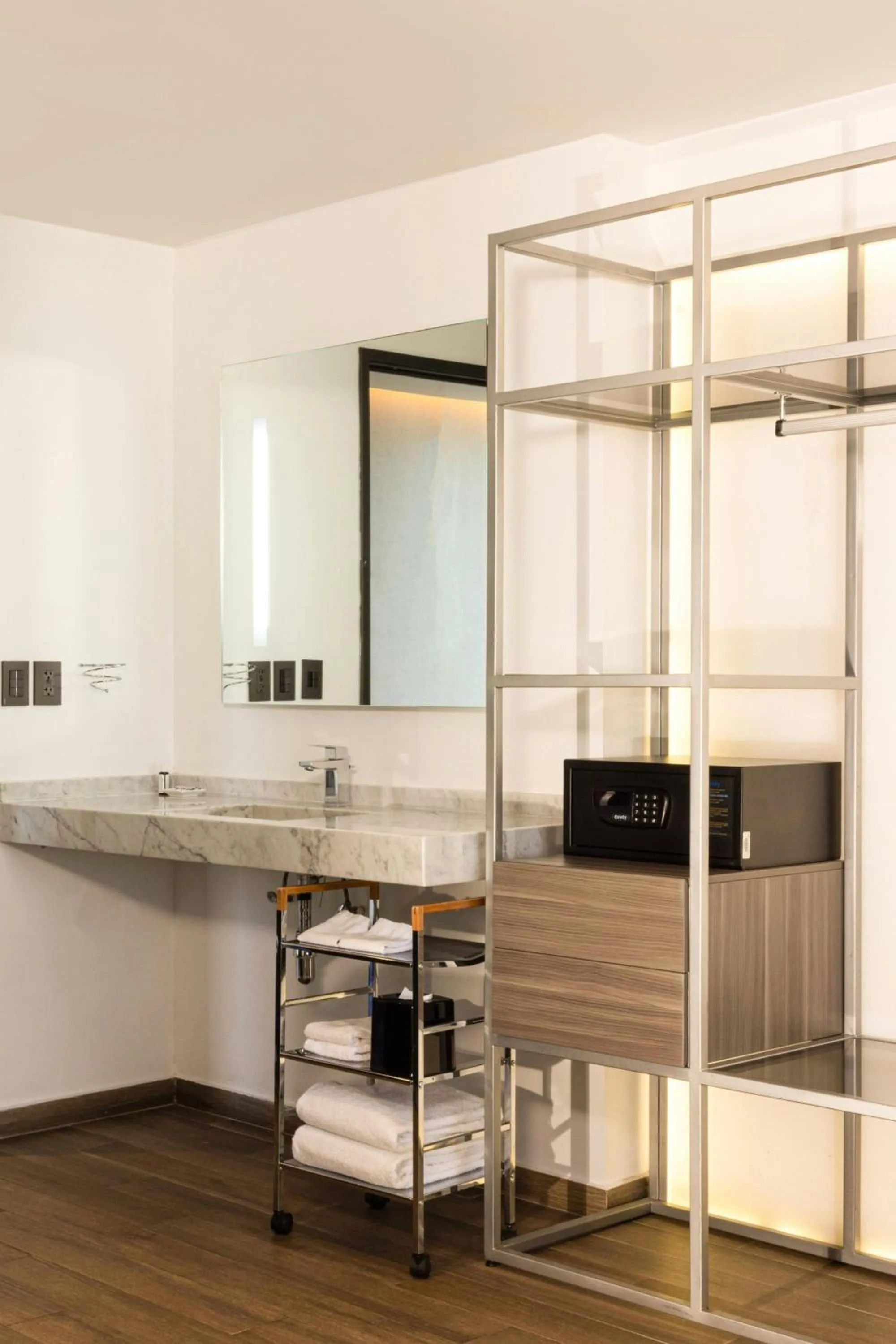 Bathroom in AC Hotel by Marriott Guadalajara Mexico