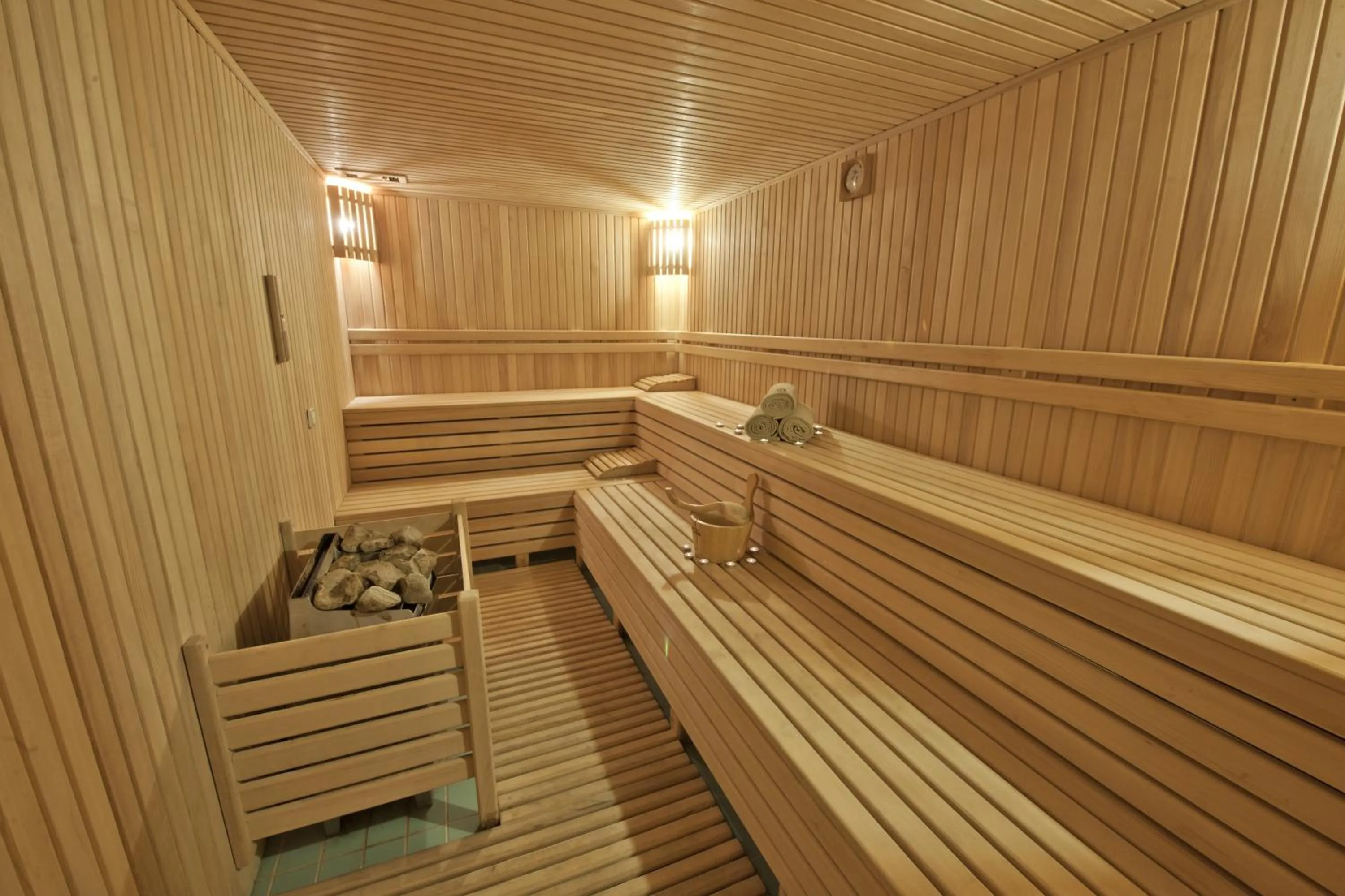 Sauna in IC Hotels Green Palace & Villas