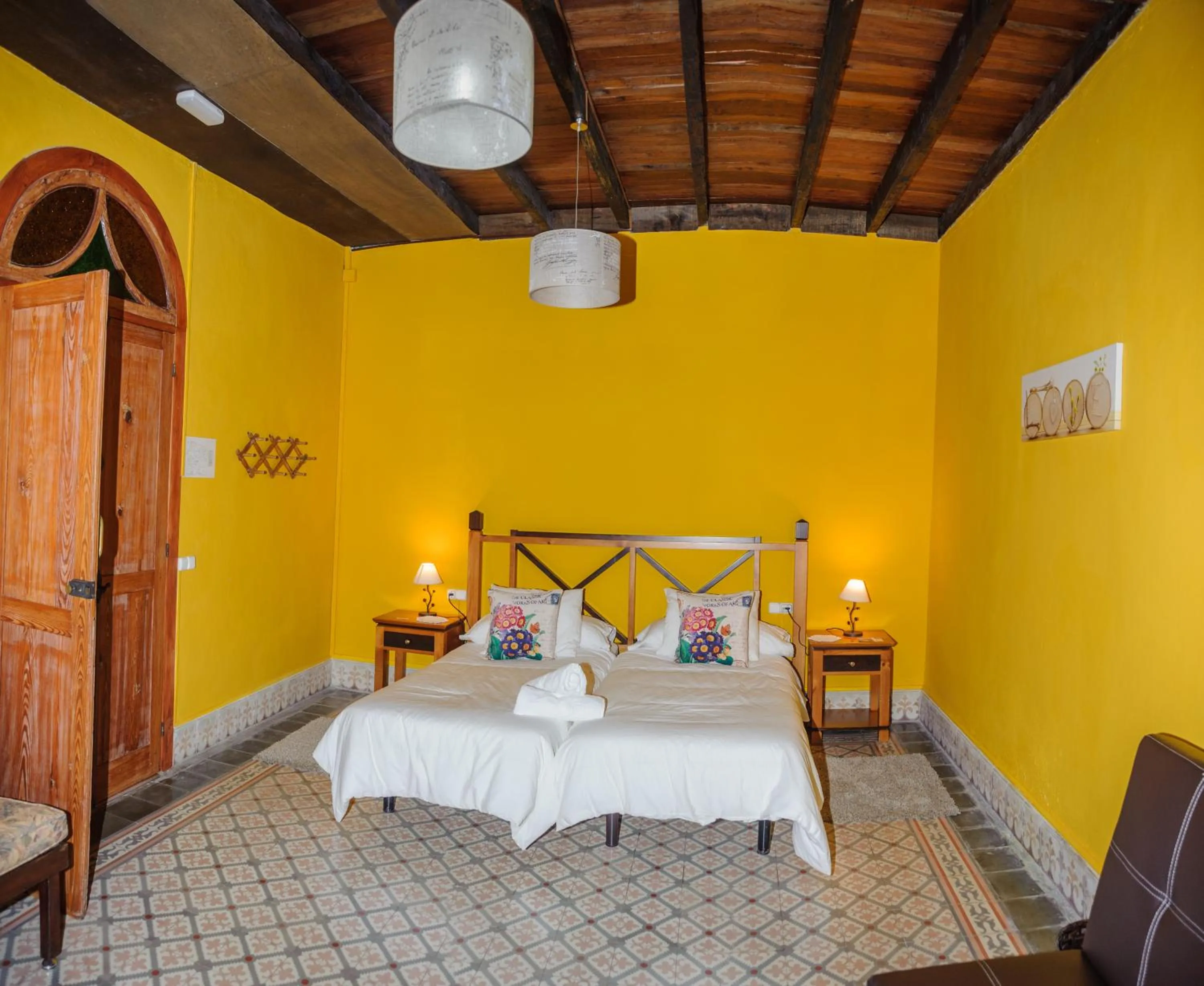 Photo of the whole room, Bed in Casa emblemática Buenavista del Norte