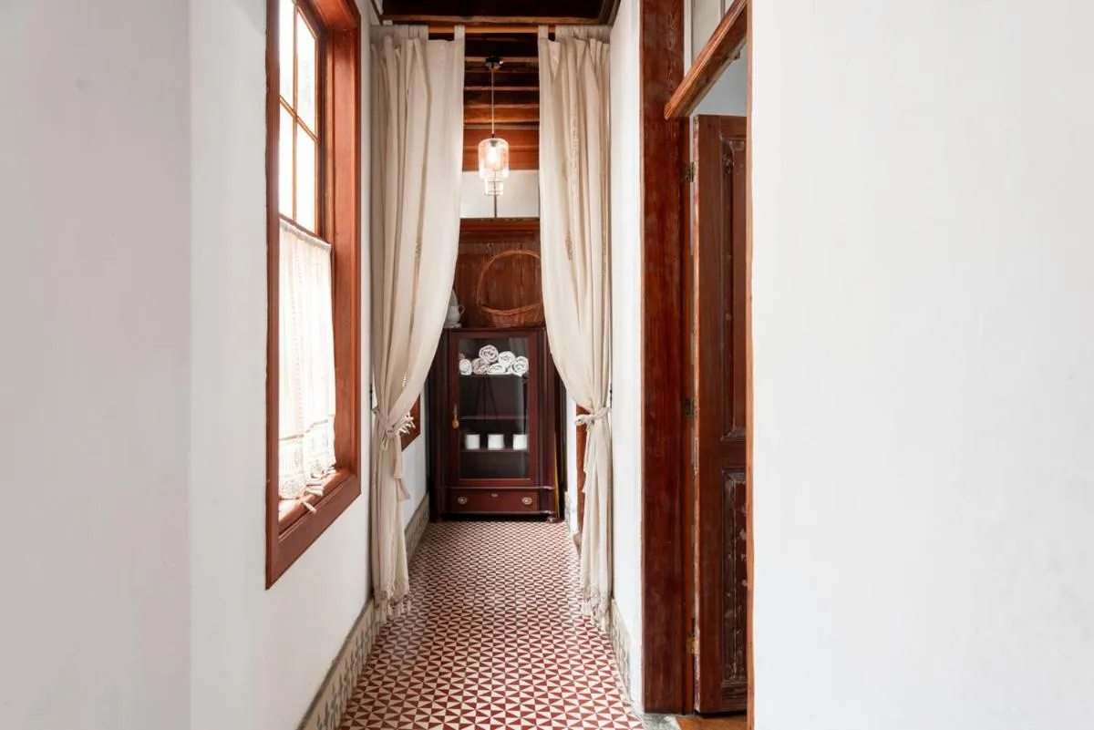 Bathroom, Bed in Casa emblemática Buenavista del Norte