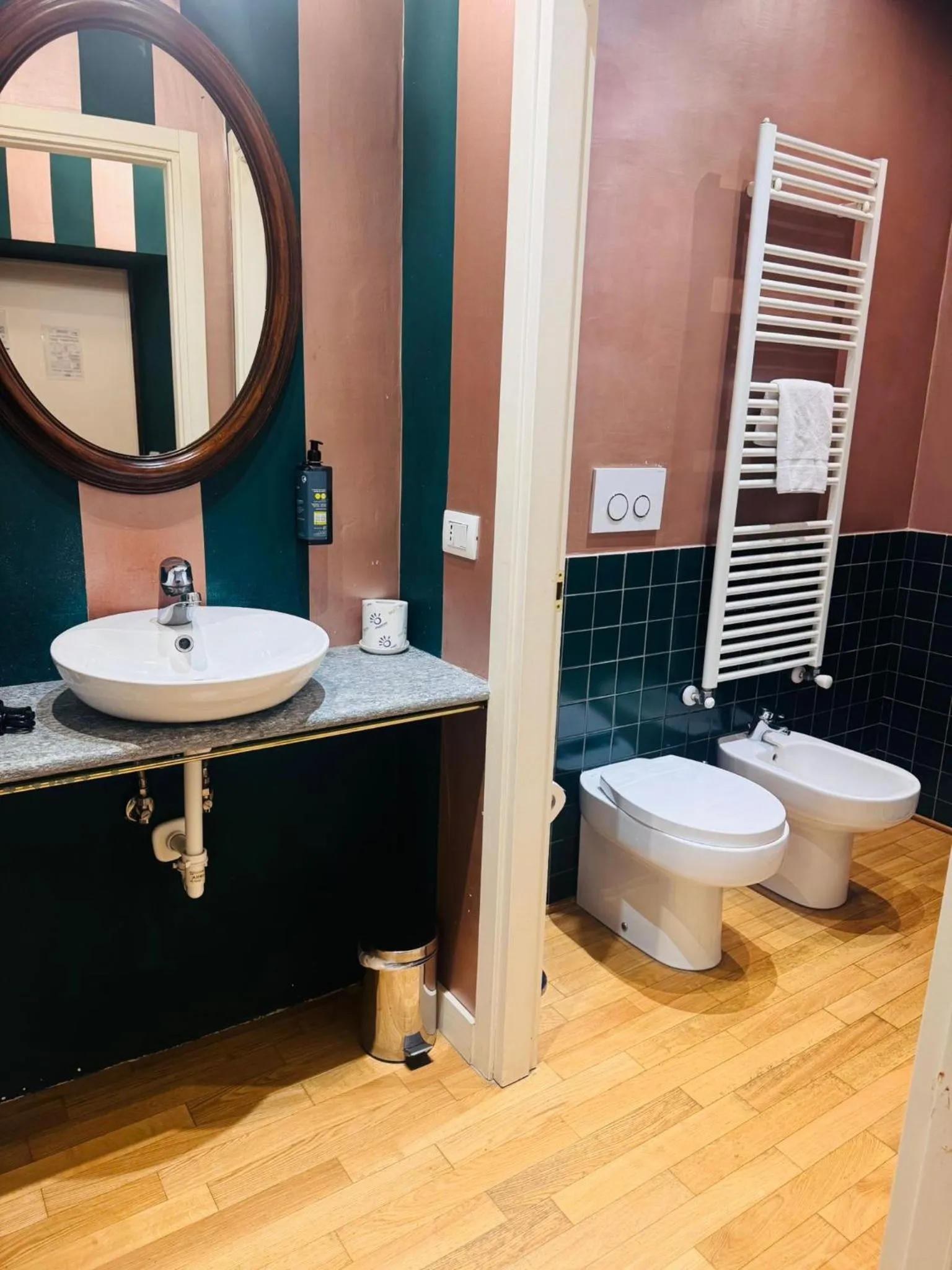 Bathroom in Porta Palace Apartments