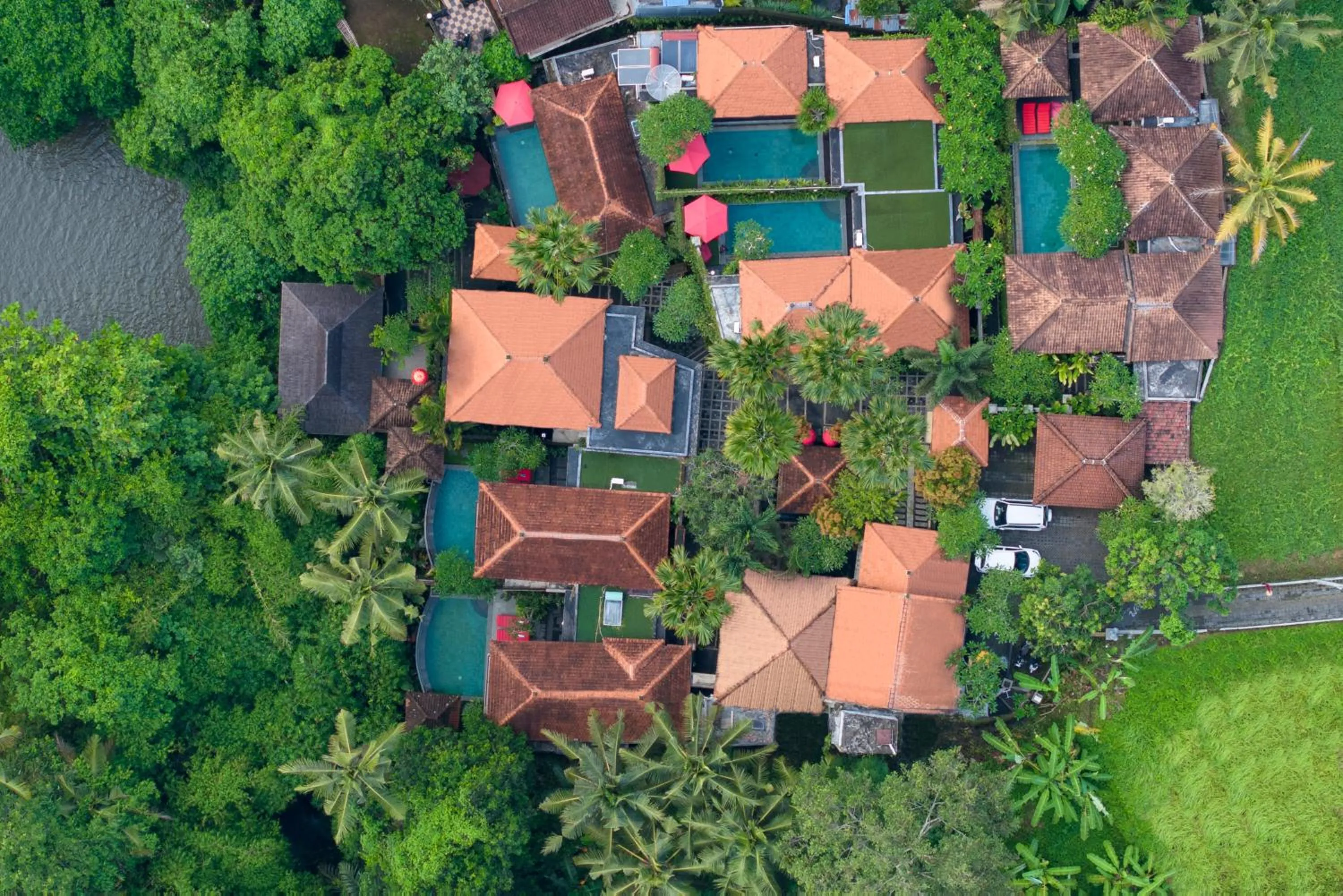 Property building in Griya Shanti Villas & Spa