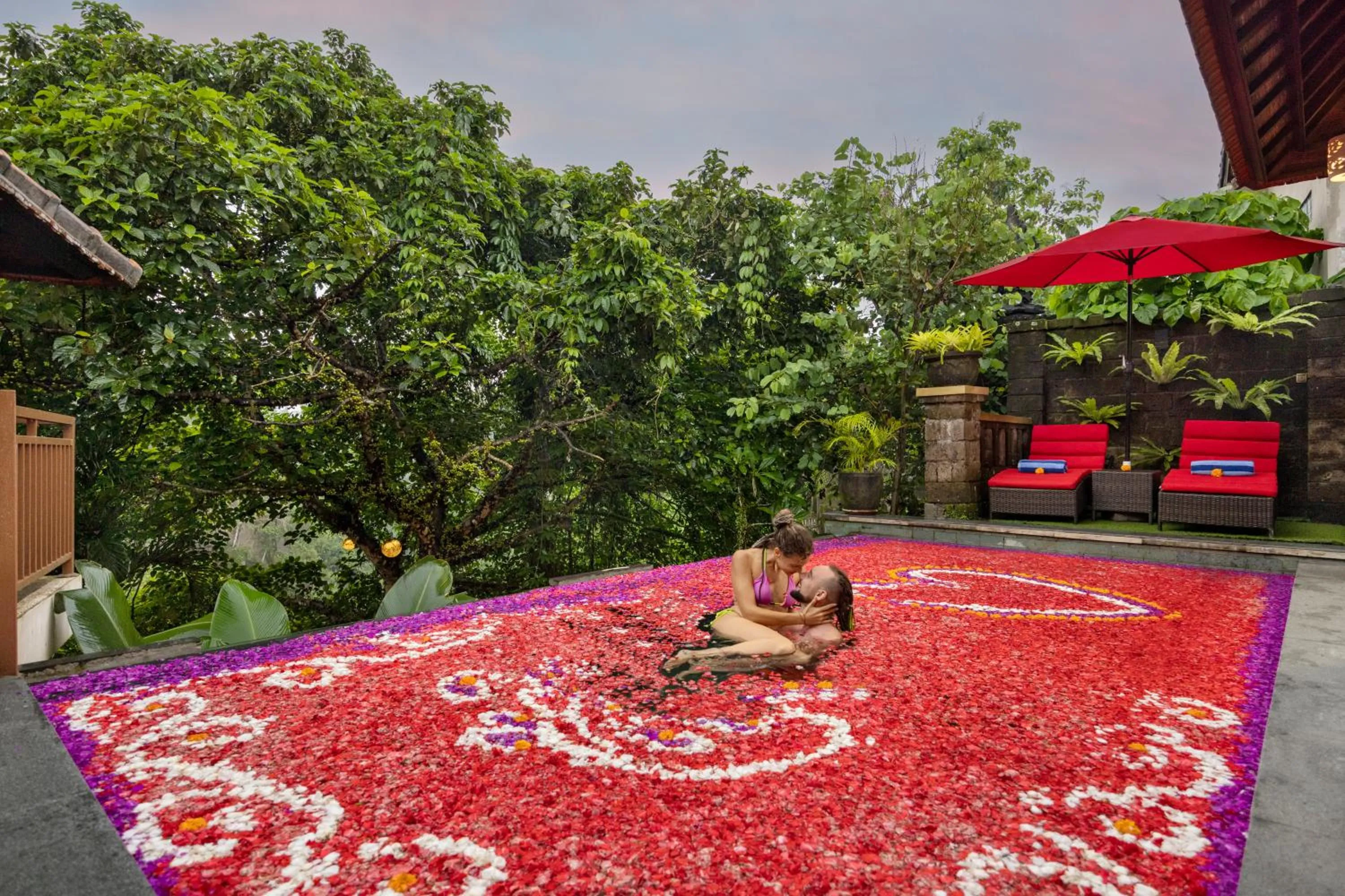 Patio in Griya Shanti Villas & Spa