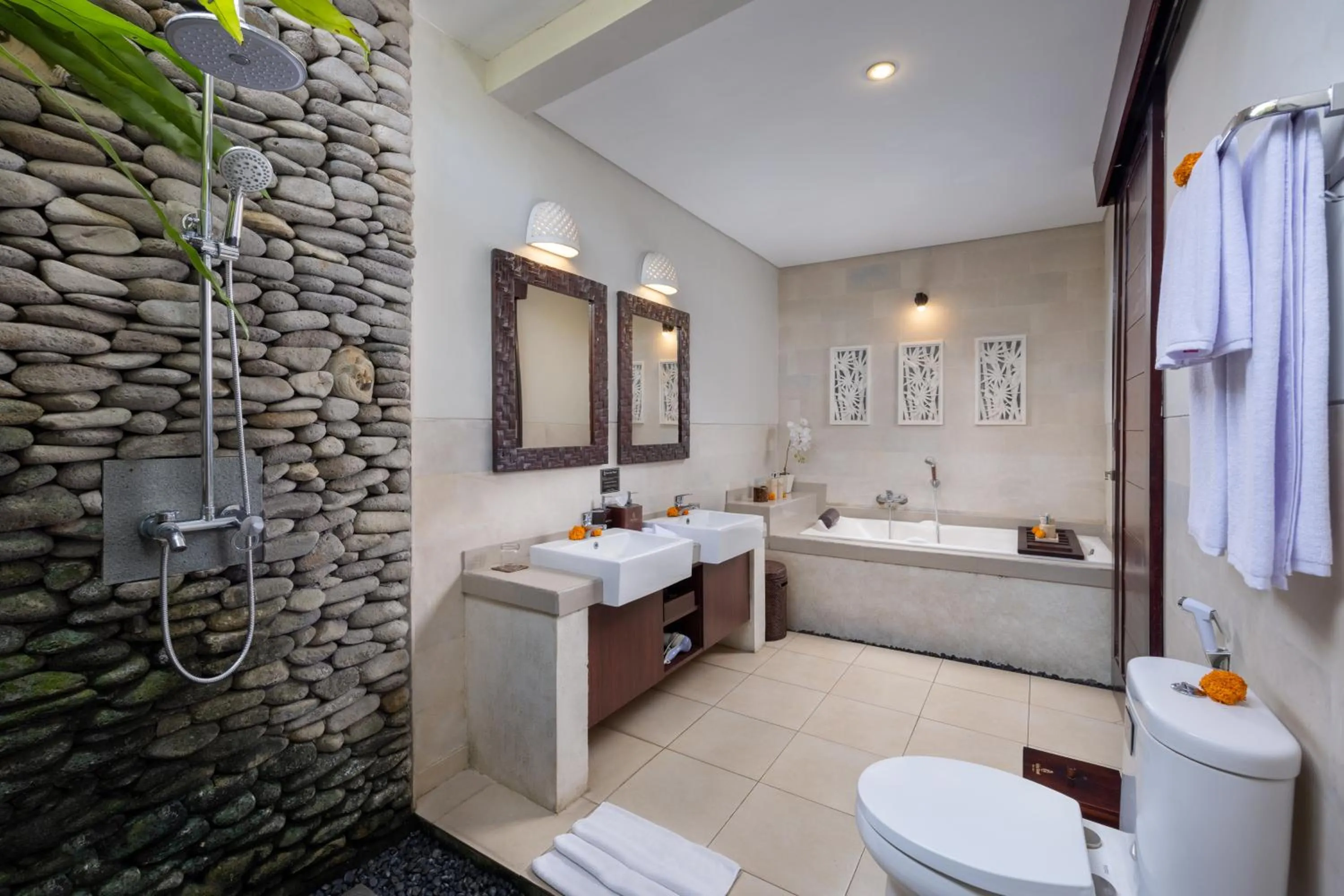 Bathroom in Griya Shanti Villas & Spa