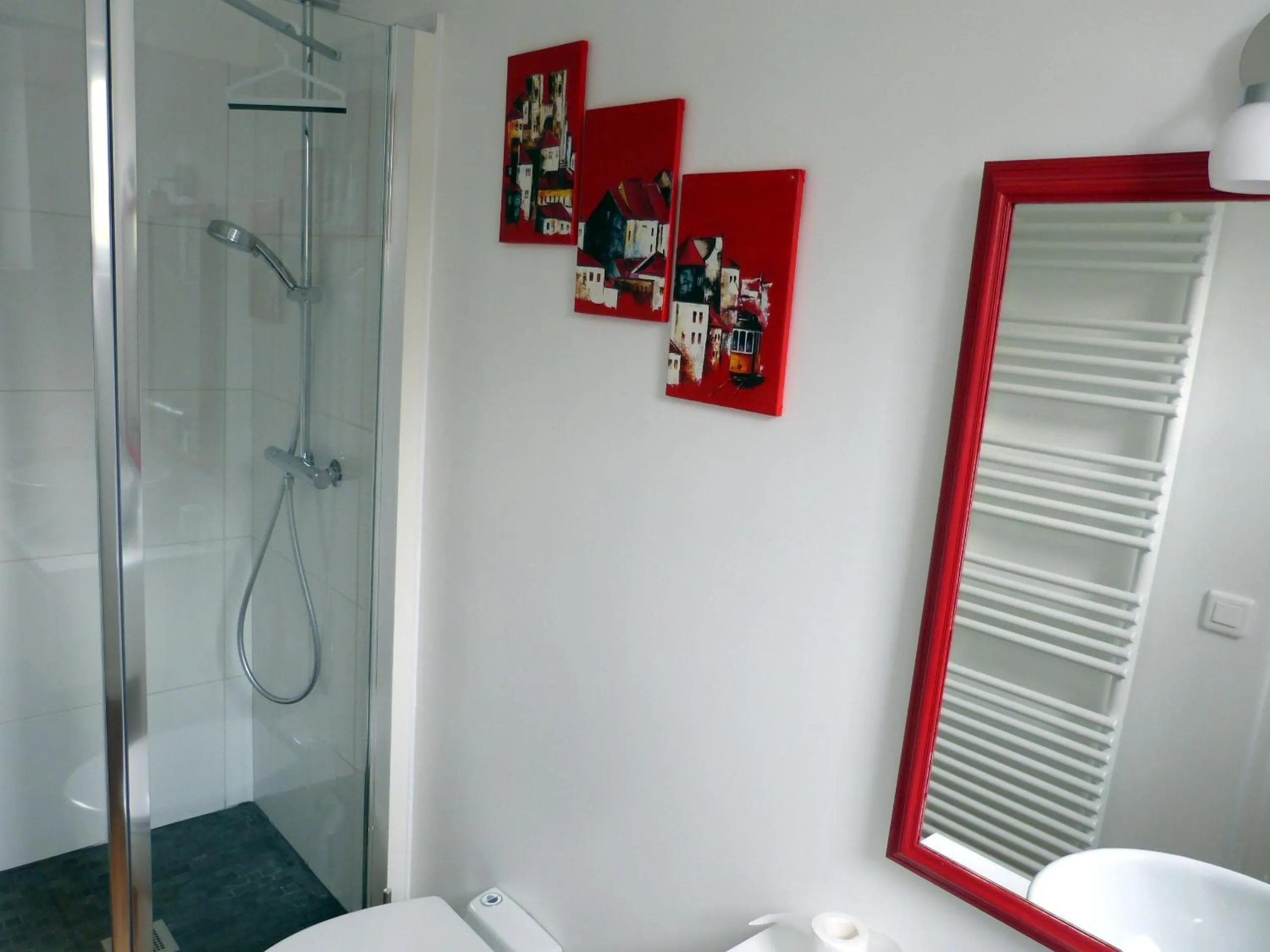 Bathroom in Villabona