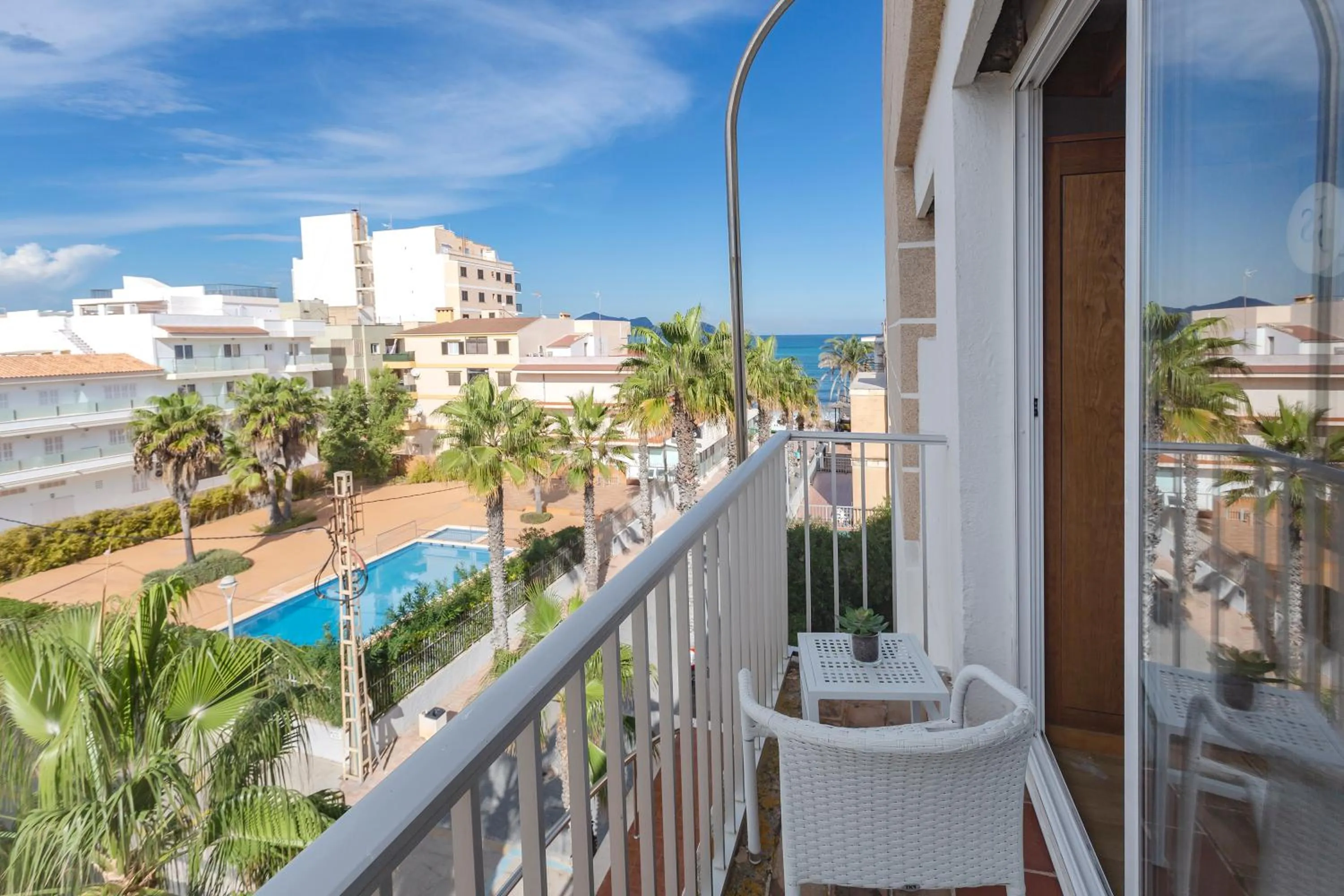 Balcony/Terrace in JS Sol de Can Picafort - Adults Only