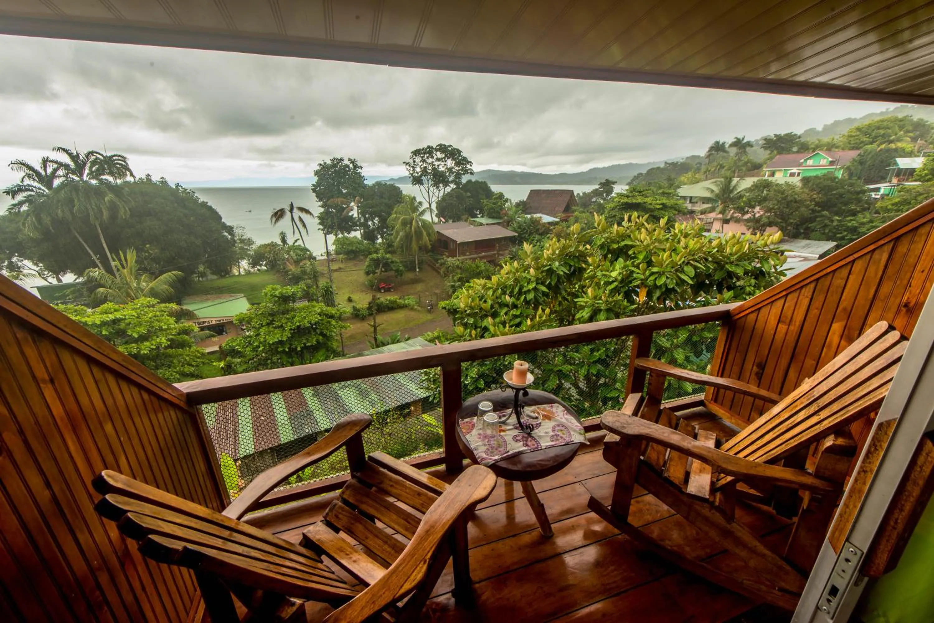 Sea view in Hotel Cabinas Murillo