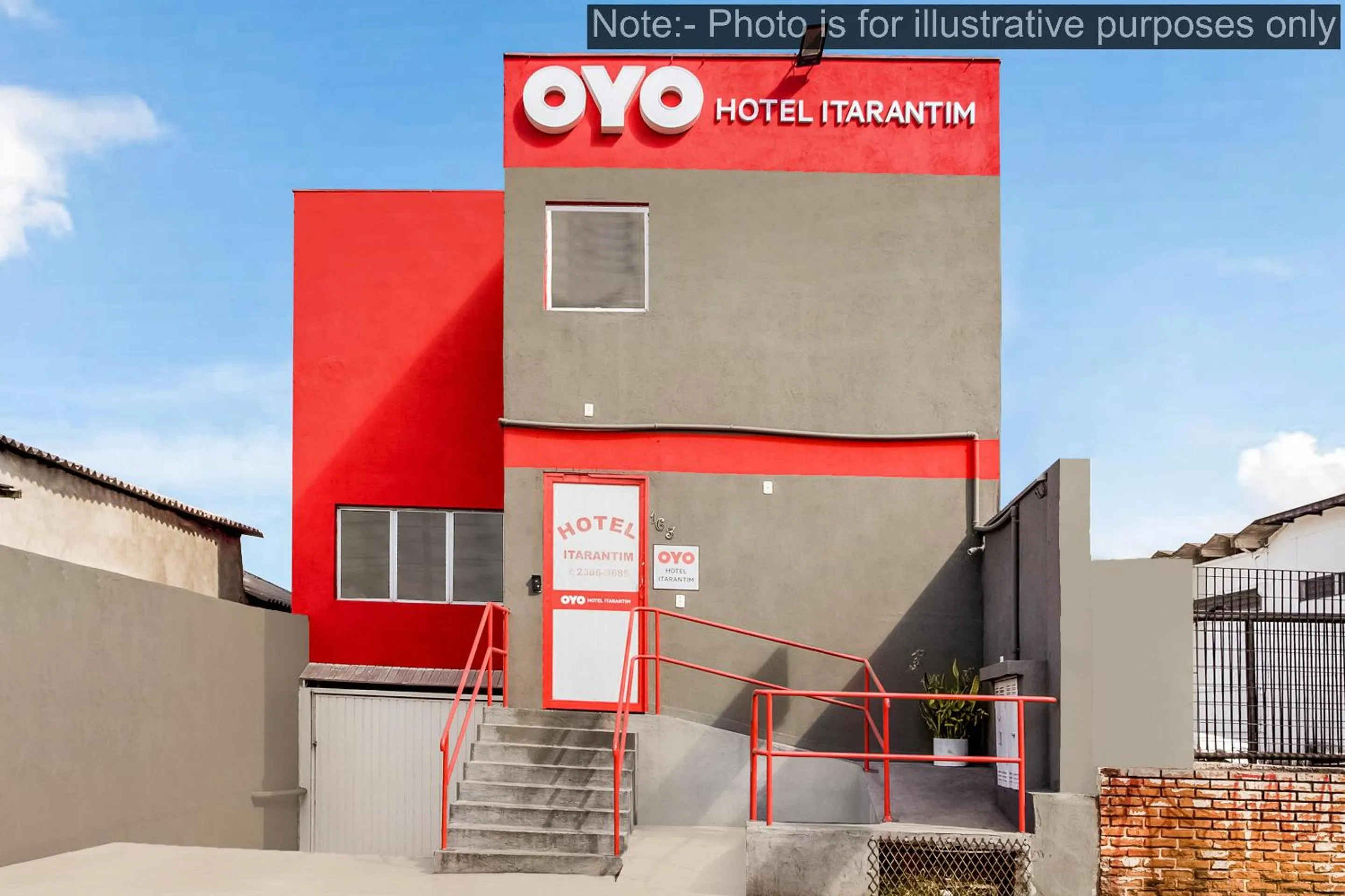 Property building in OYO Hotel Itarantim, São Paulo