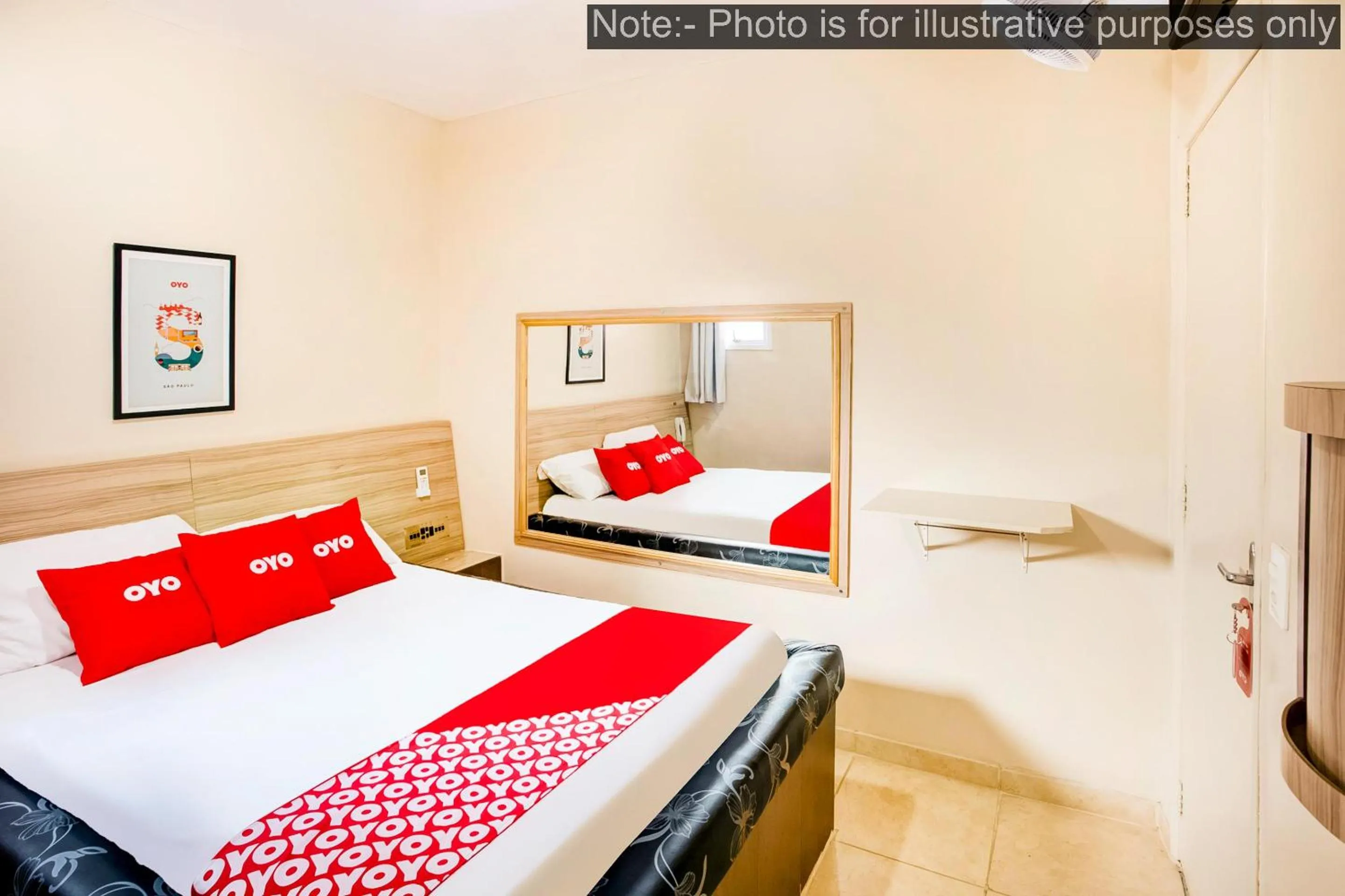 Bedroom, Bed in OYO Hotel Itarantim, São Paulo