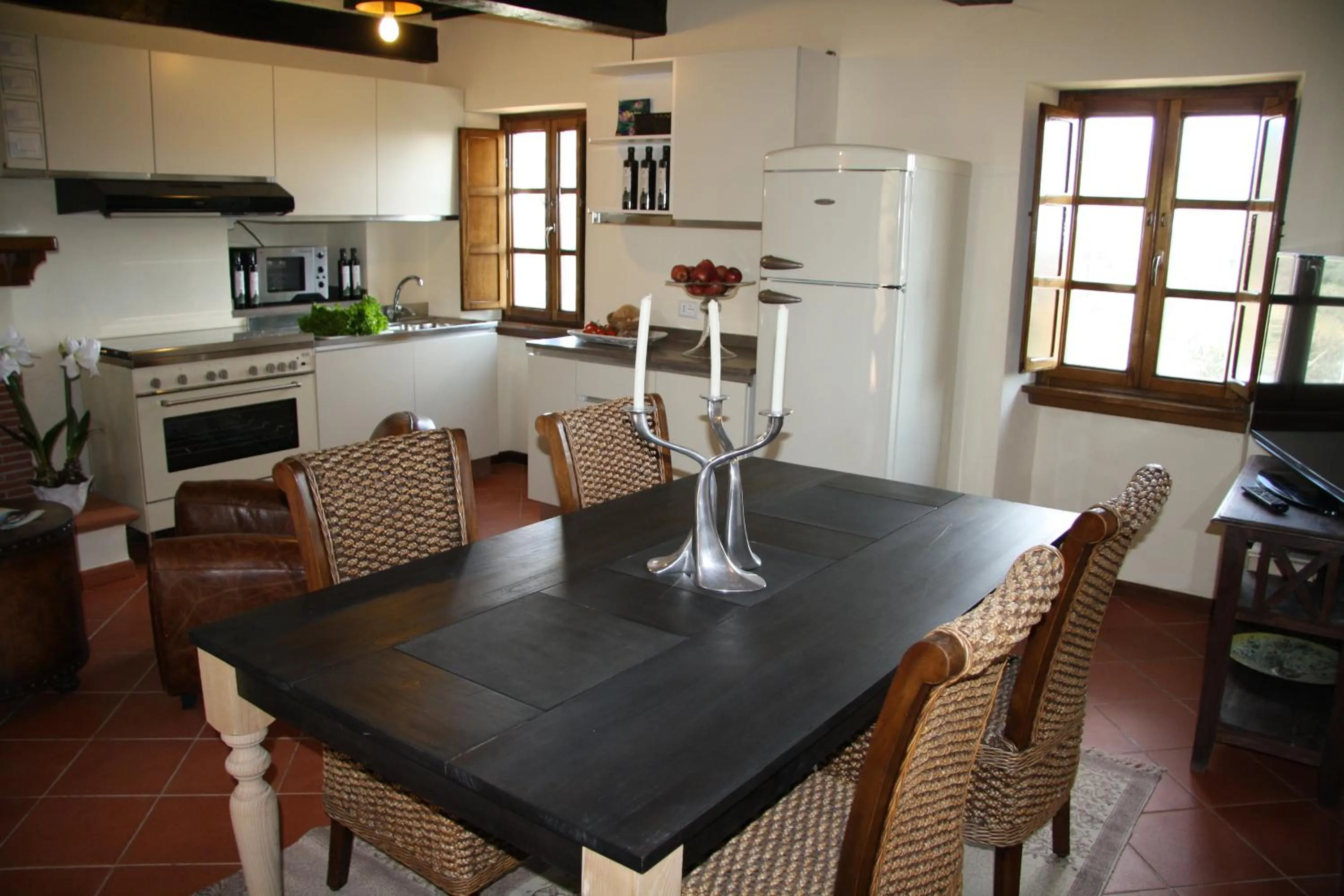 Dining area in Casale Olea
