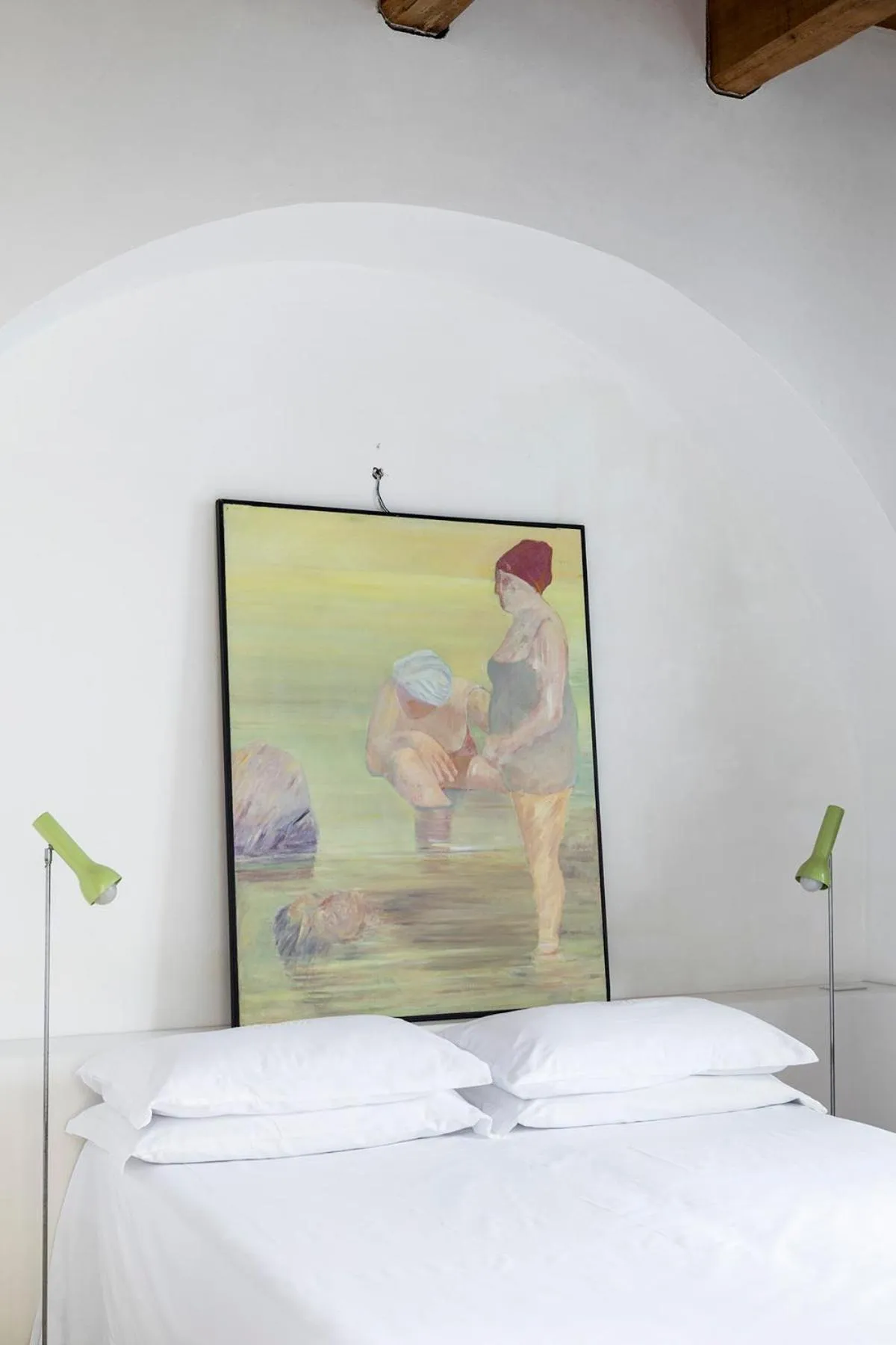 Decorative detail, Bed in Albergo Il Monastero