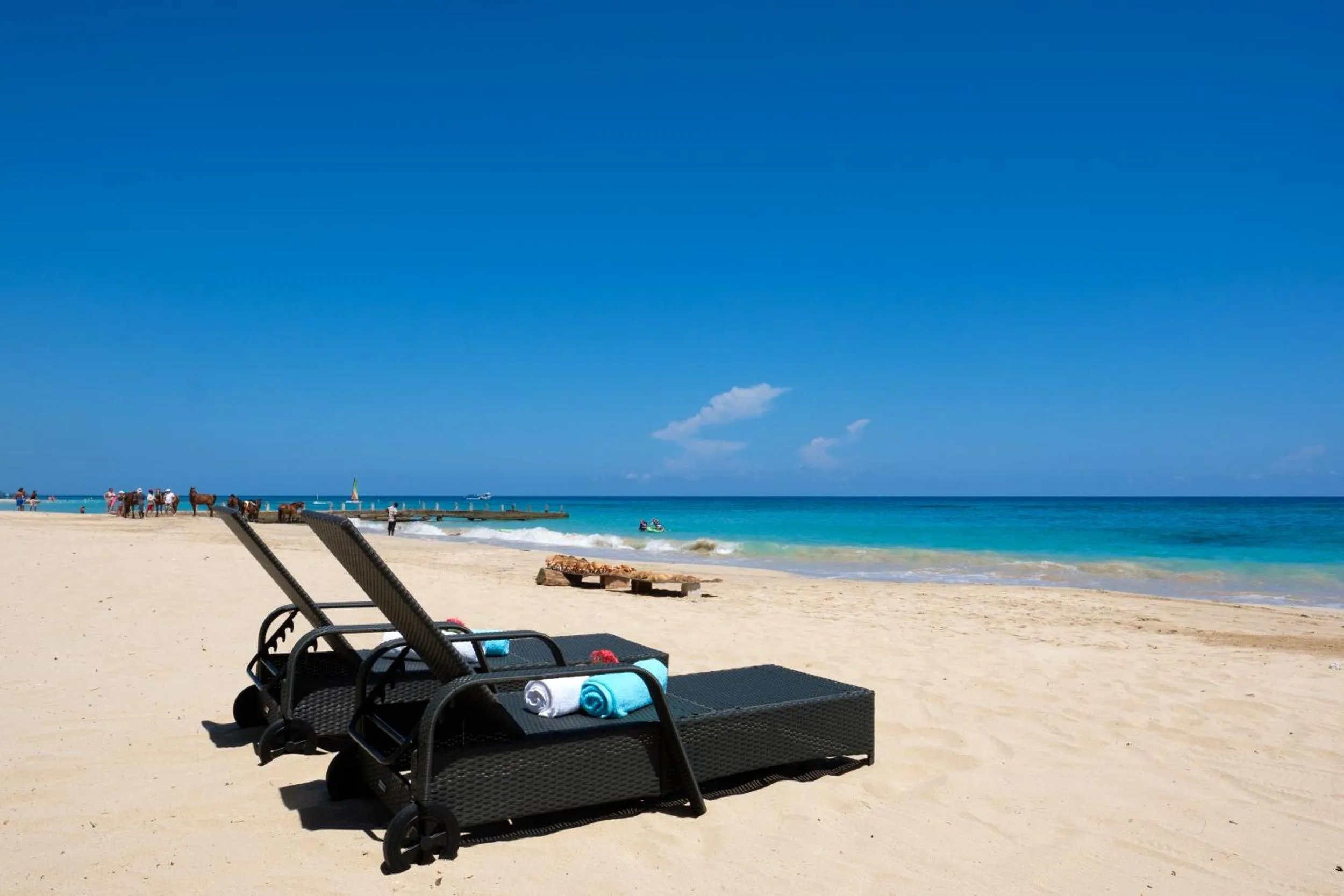 Beach in Villa Turrasann