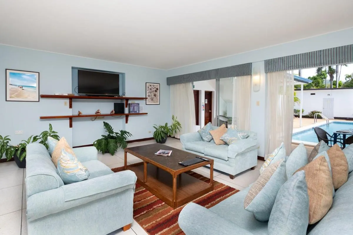 Living room in Villa Turrasann