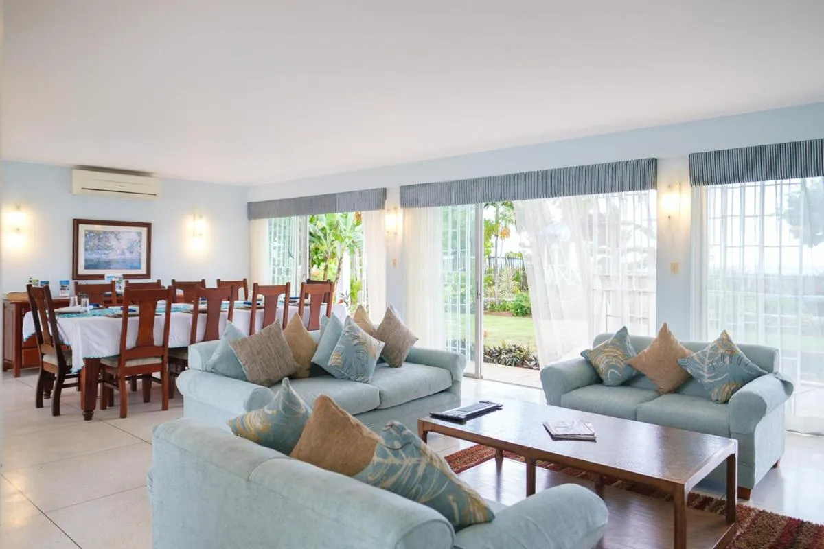 Living room in Villa Turrasann