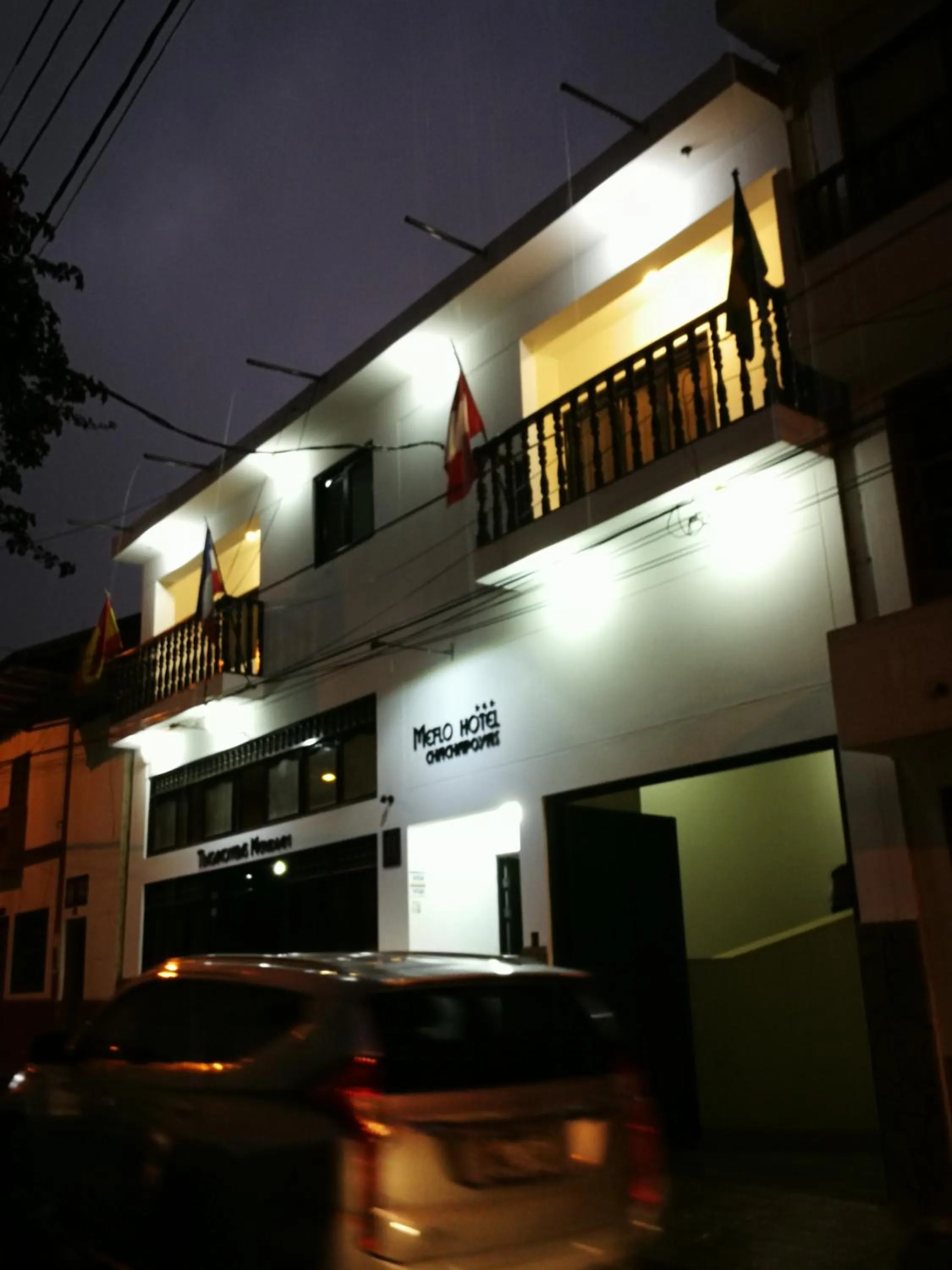 Property building in Hotel Meflo Chachapoyas