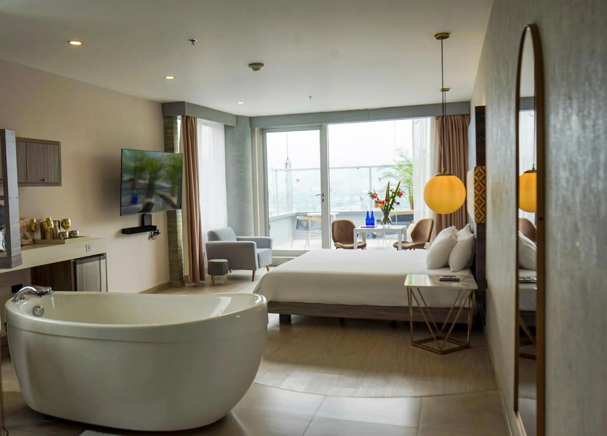 City view, Bed in Viaggio Medellín Grand Select