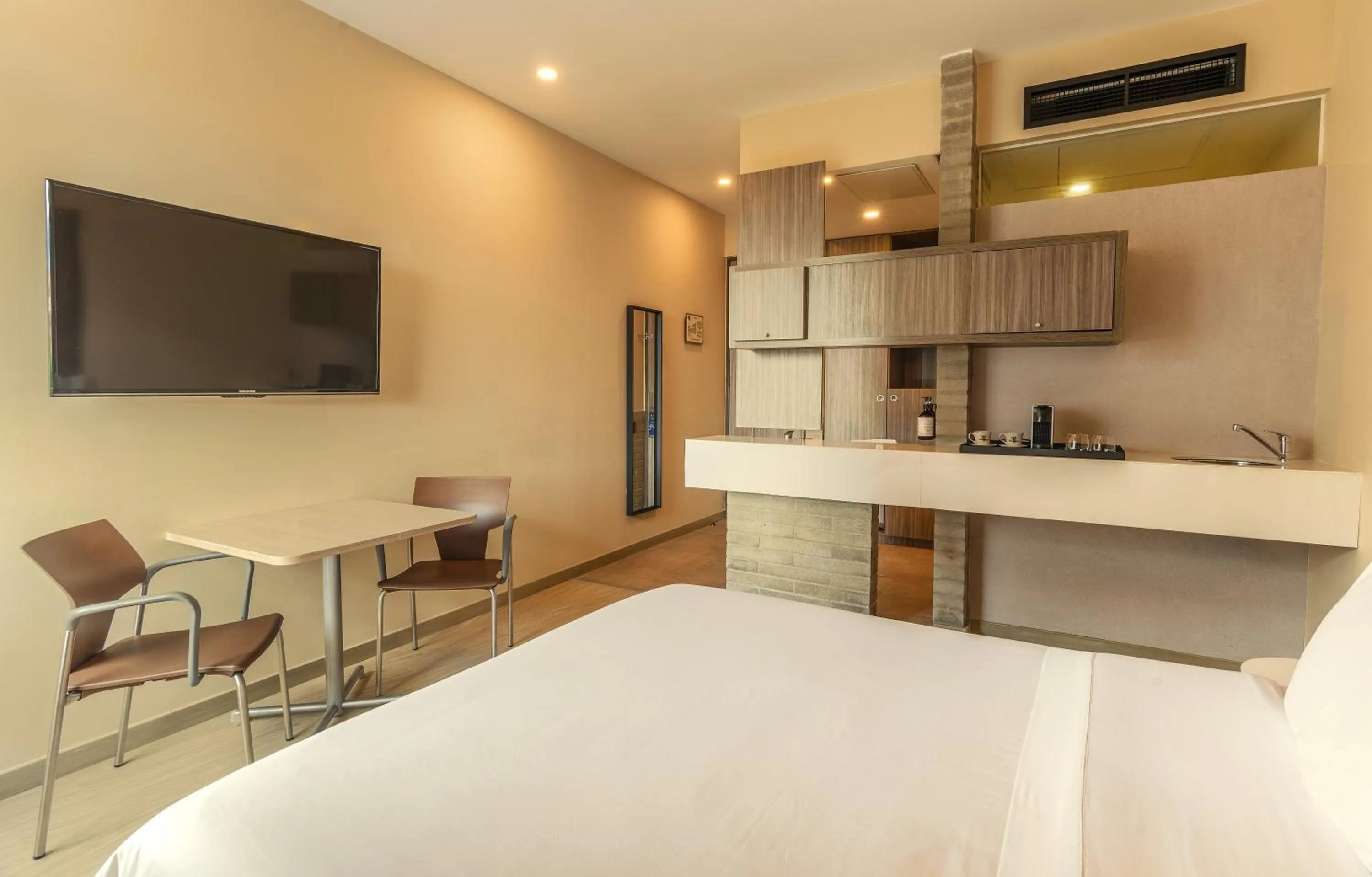 Decorative detail, Bed in V Grand Hotel, a member of Radisson Individuals