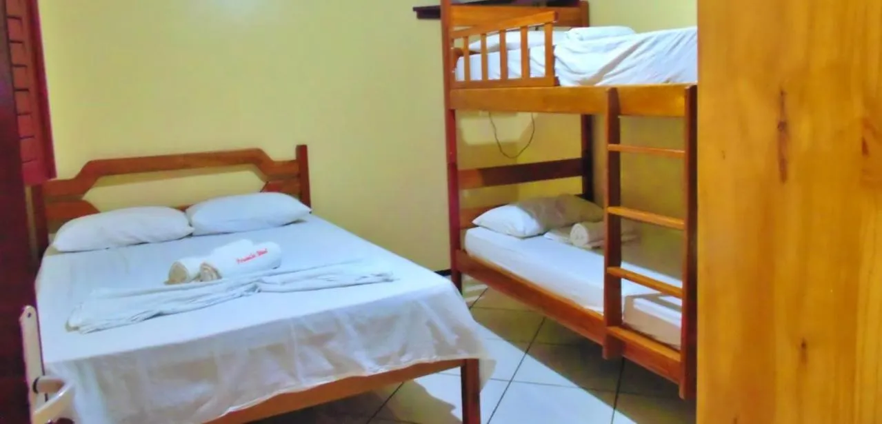 Bed in Pousada Vital