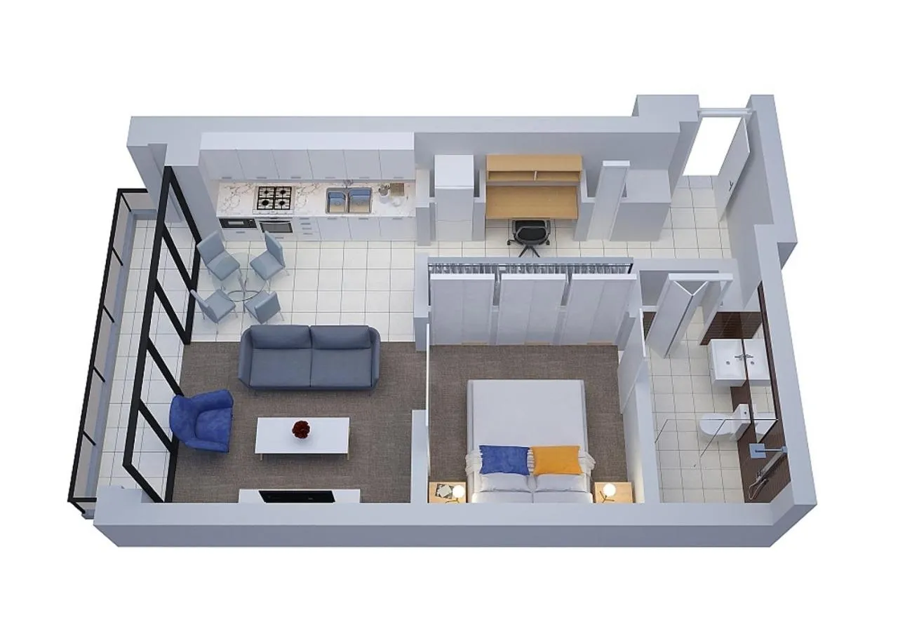 Floor plan in Corporate Keys - Freshwater Place