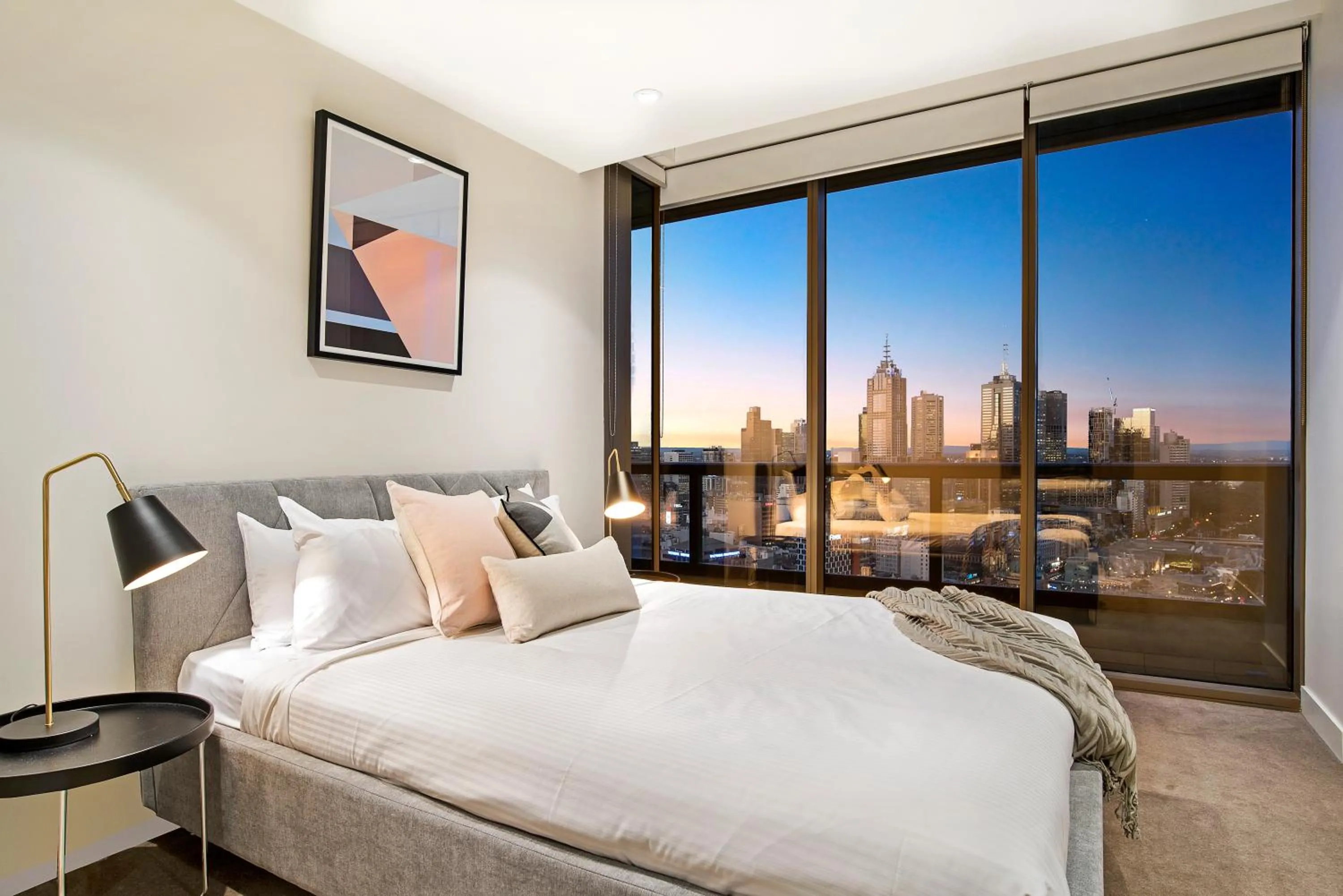 Bedroom, Bed in Corporate Keys - Freshwater Place