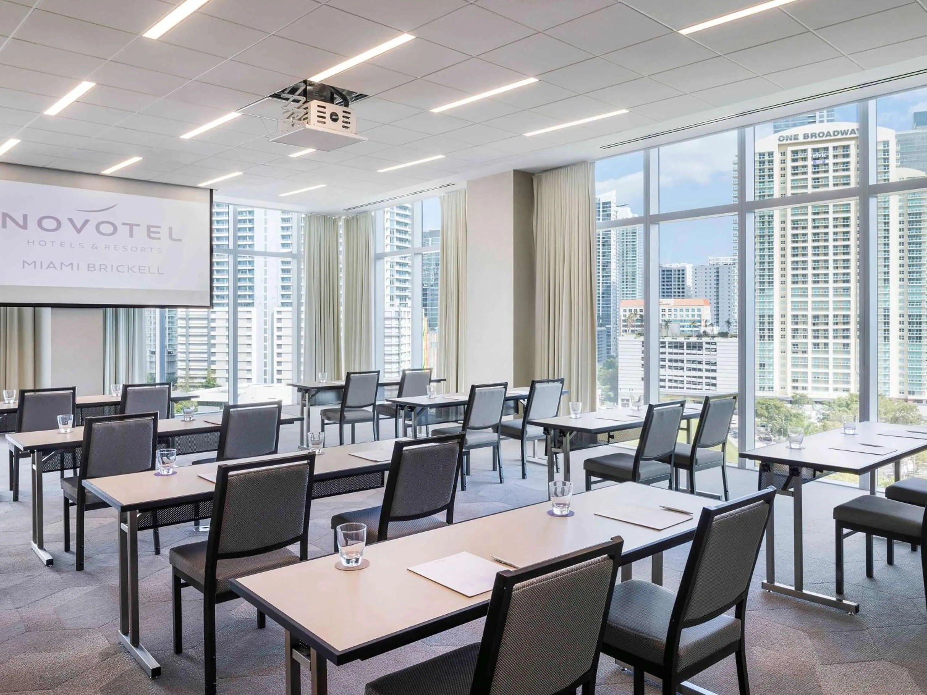 On site in Novotel Miami Brickell