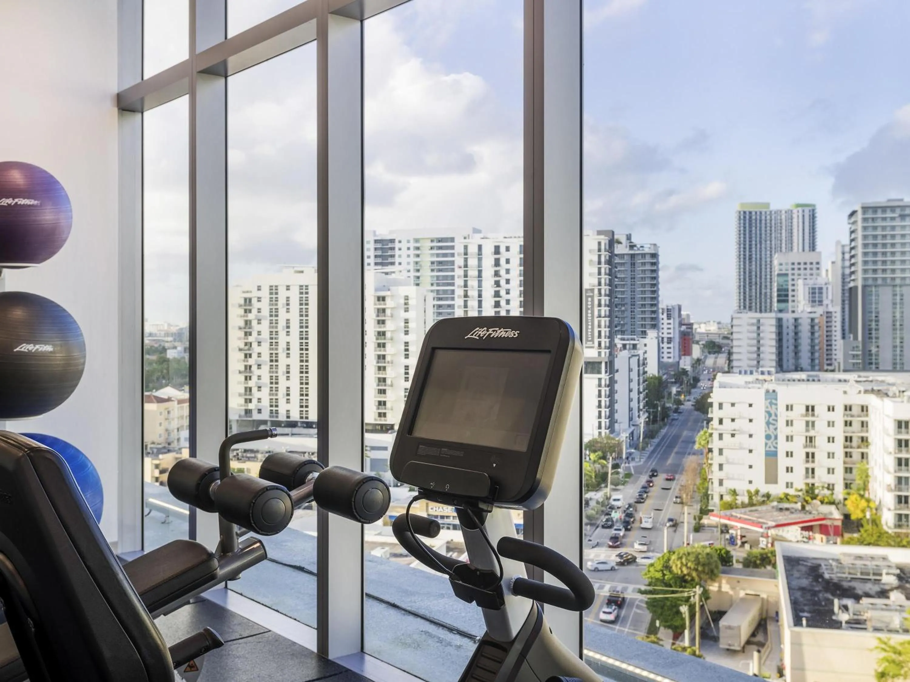Fitness centre/facilities in Novotel Miami Brickell