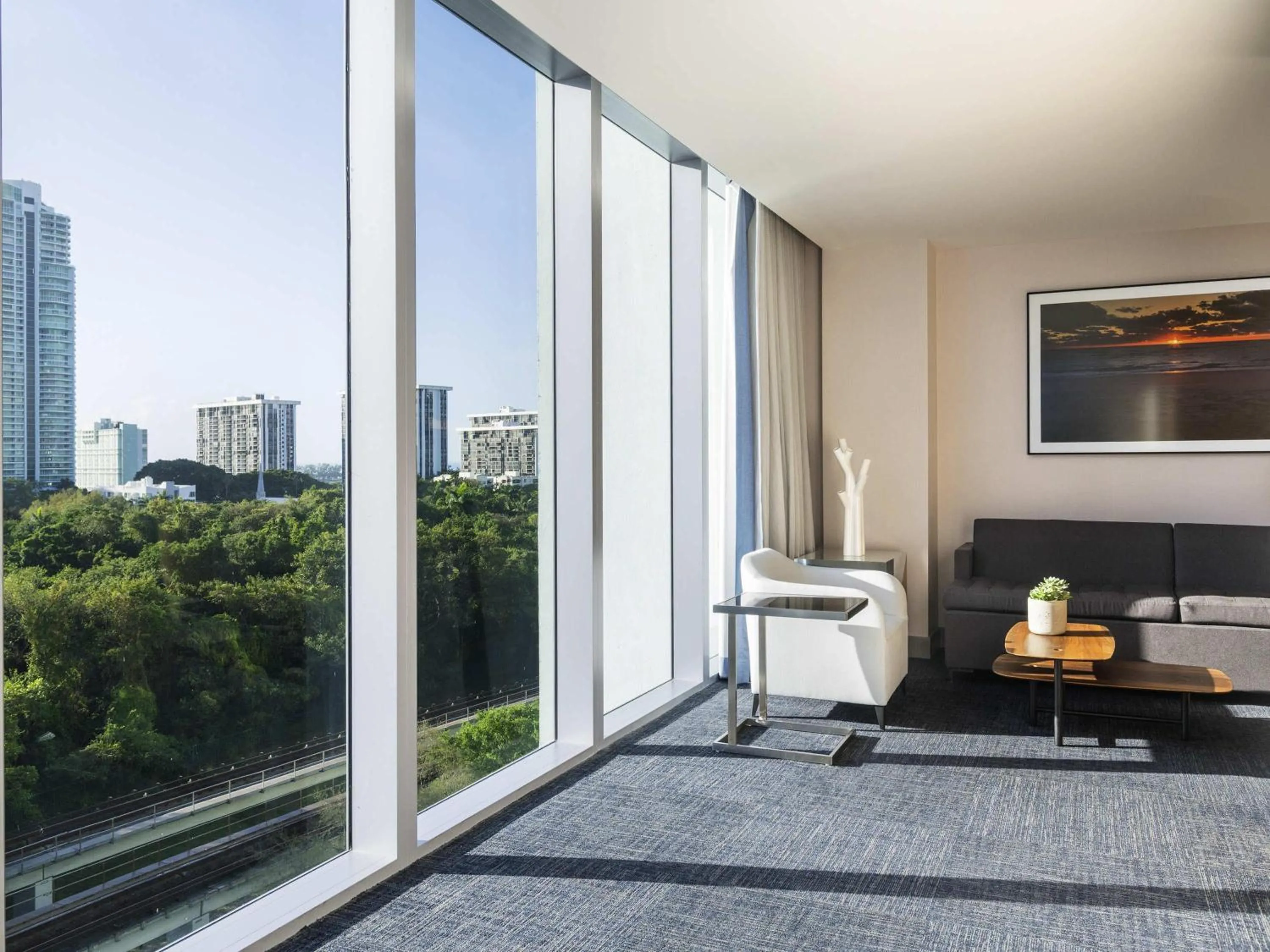 Bedroom in Novotel Miami Brickell