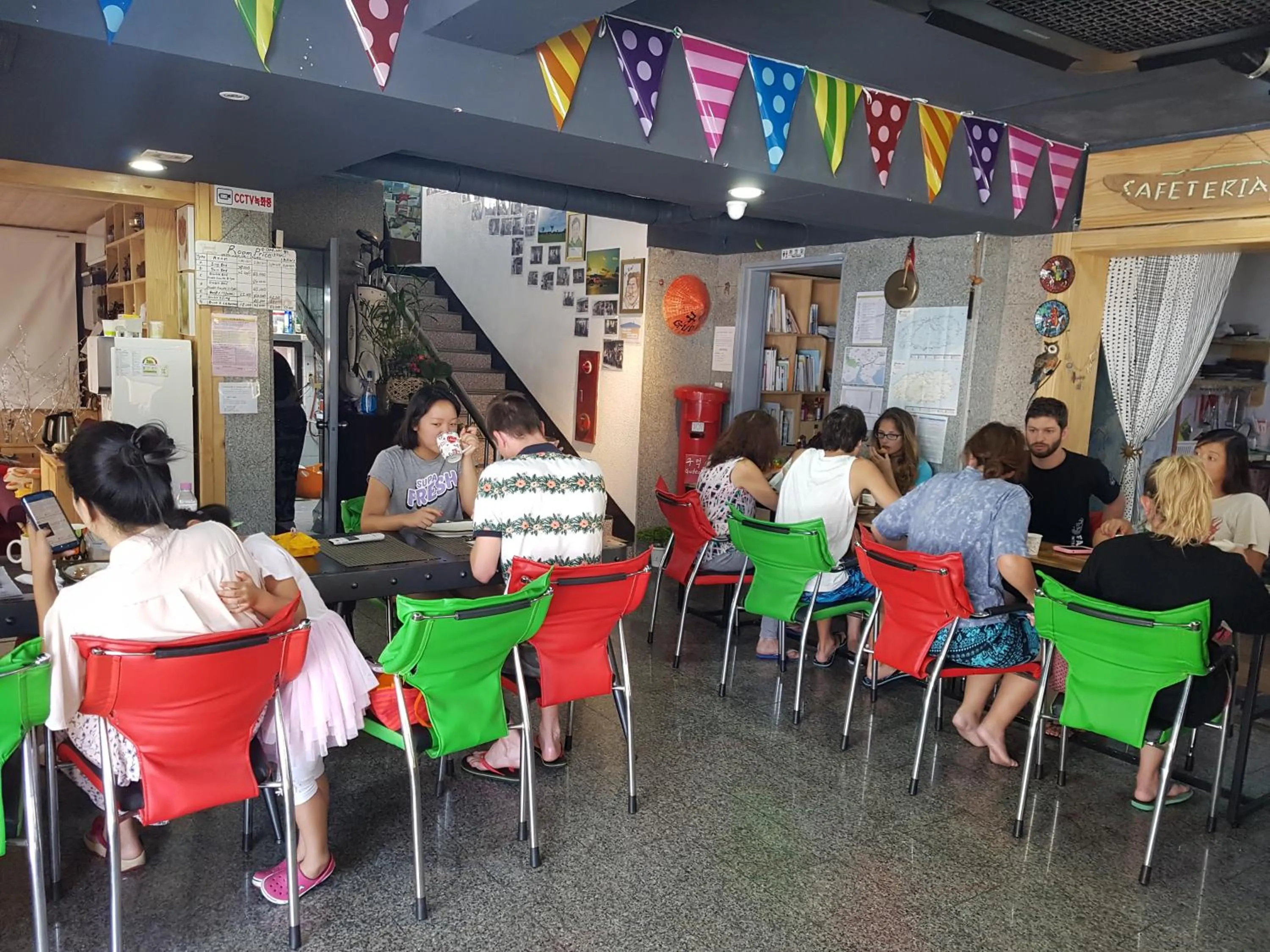 Dining area in Gudeok Guesthouse