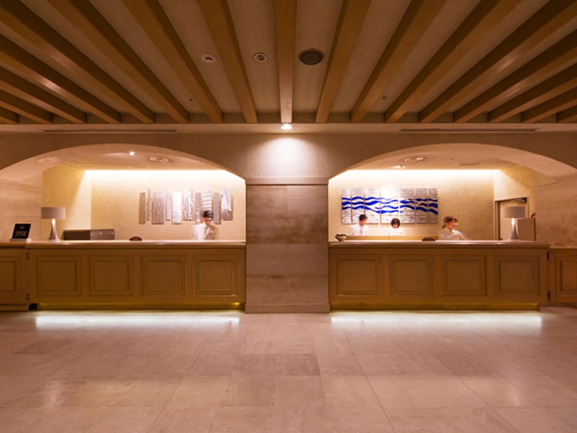 Lobby or reception in AoAwo Naruto Resort