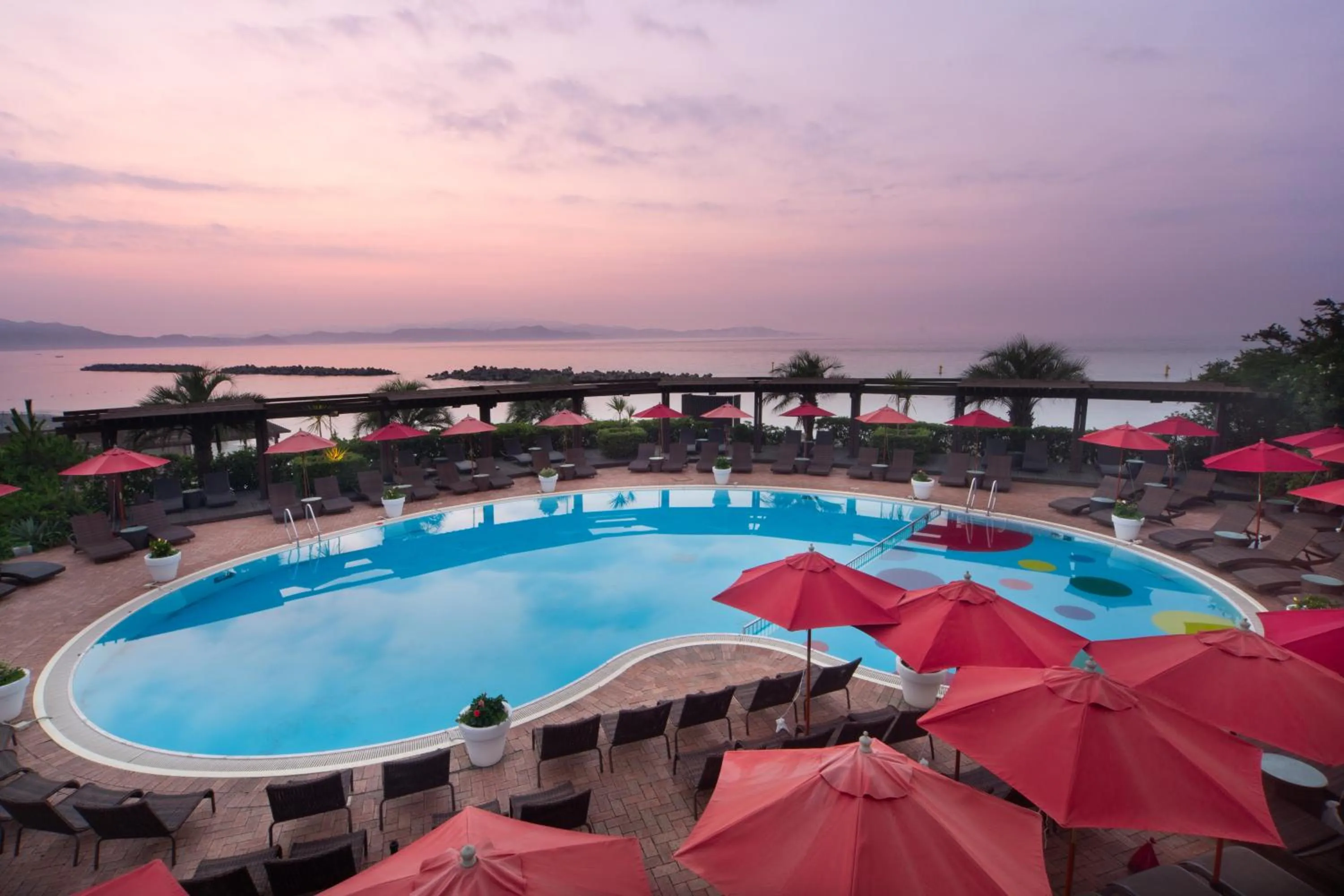 Pool view in AoAwo Naruto Resort