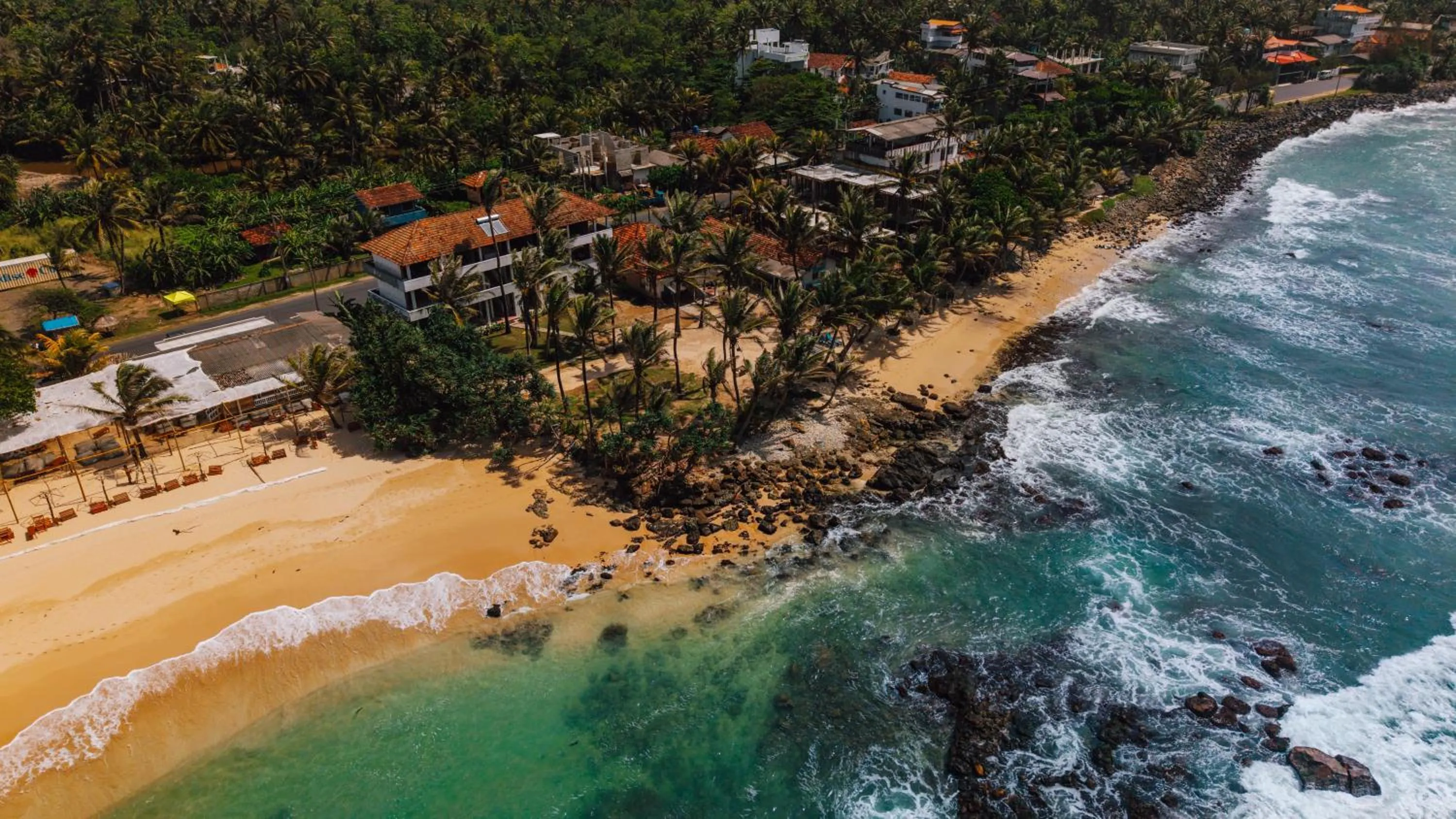 Bird's eye view in Surfescape Sri Lanka