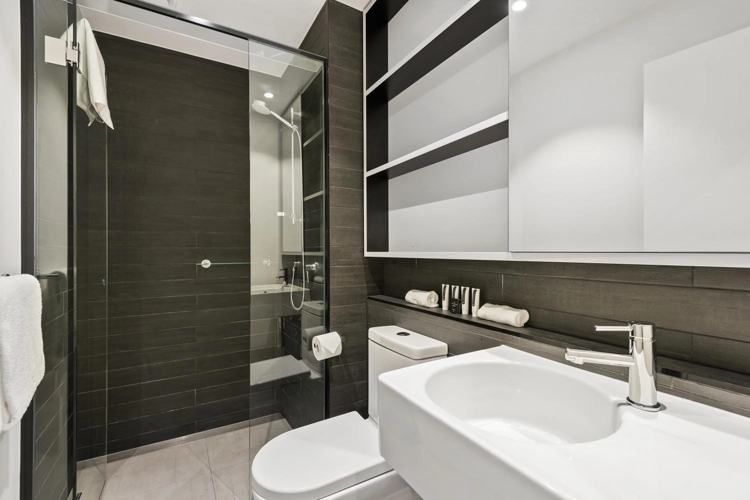 Bathroom in District Apartments Fitzroy