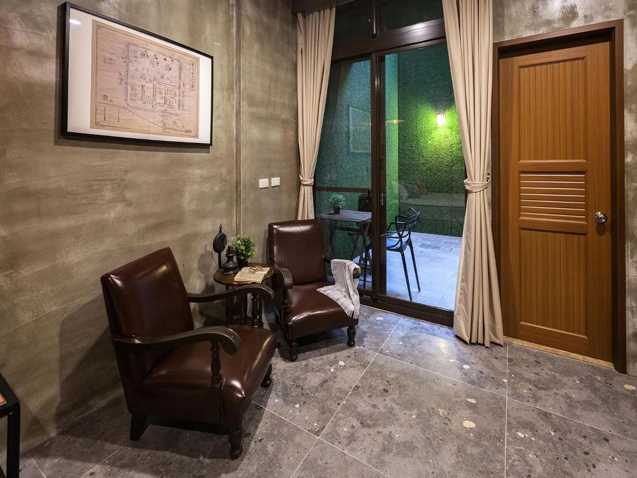 Decorative detail in Jian Shan Hotel