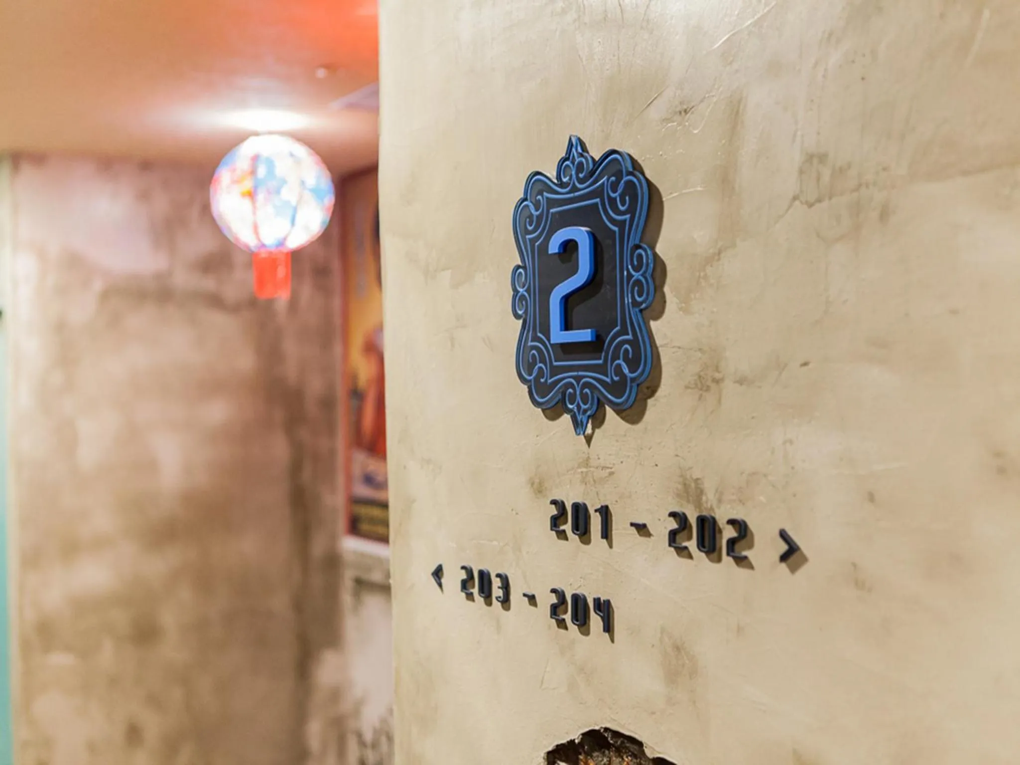 Decorative detail in Jian Shan Hotel