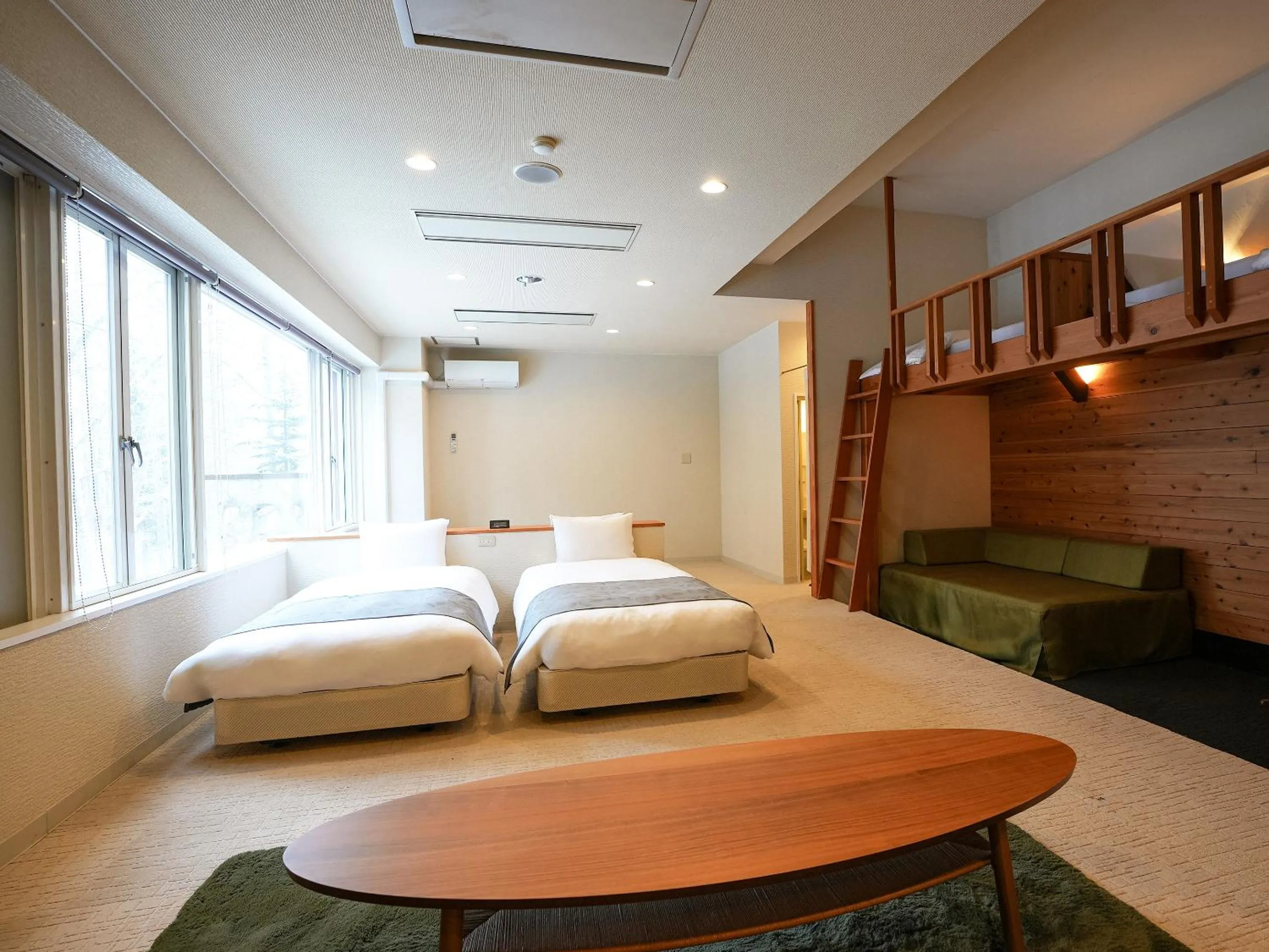 Photo of the whole room, Bed in Hotel Abest Hakuba Resort