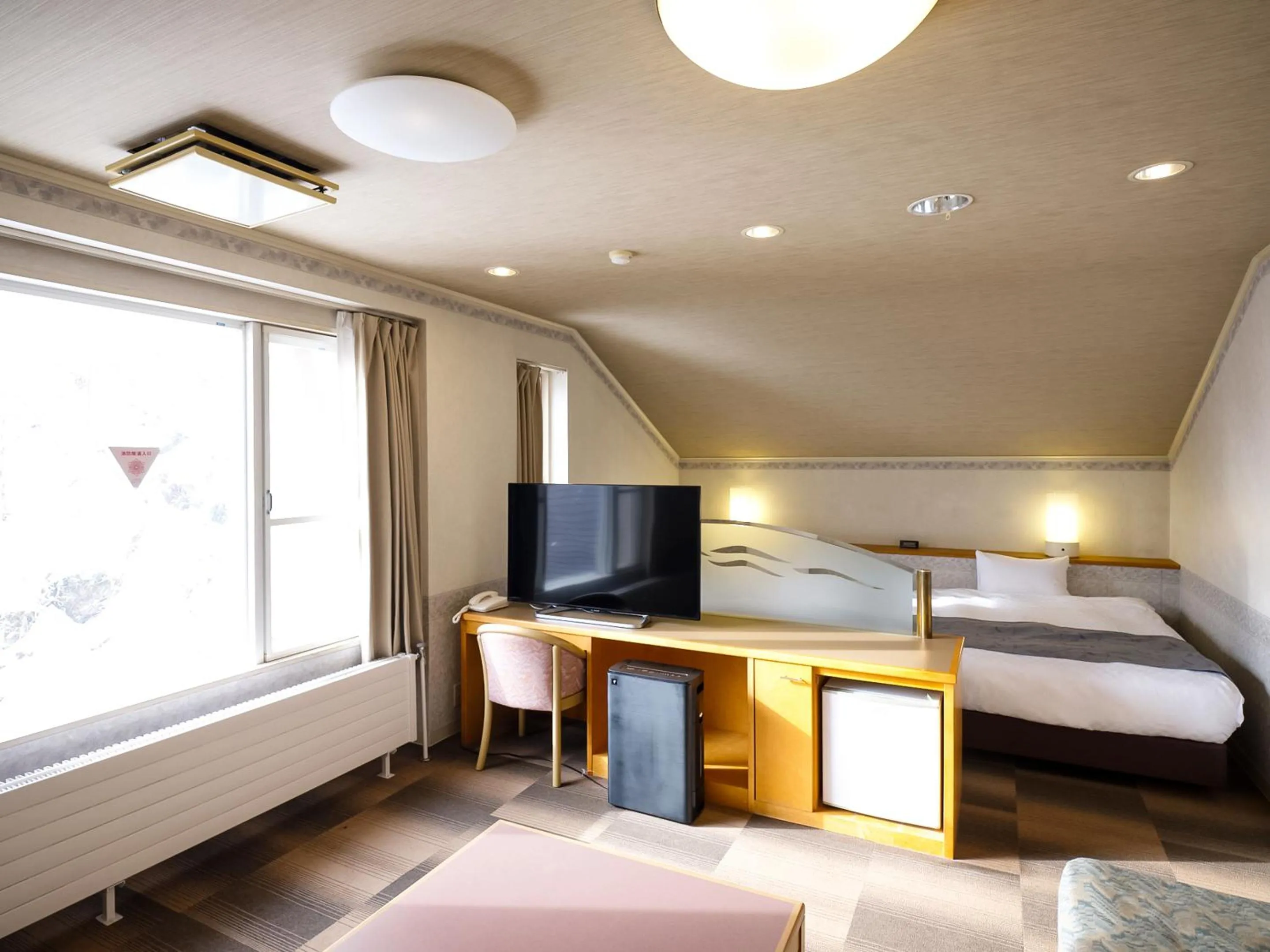 Photo of the whole room, Bed in Hotel Abest Hakuba Resort