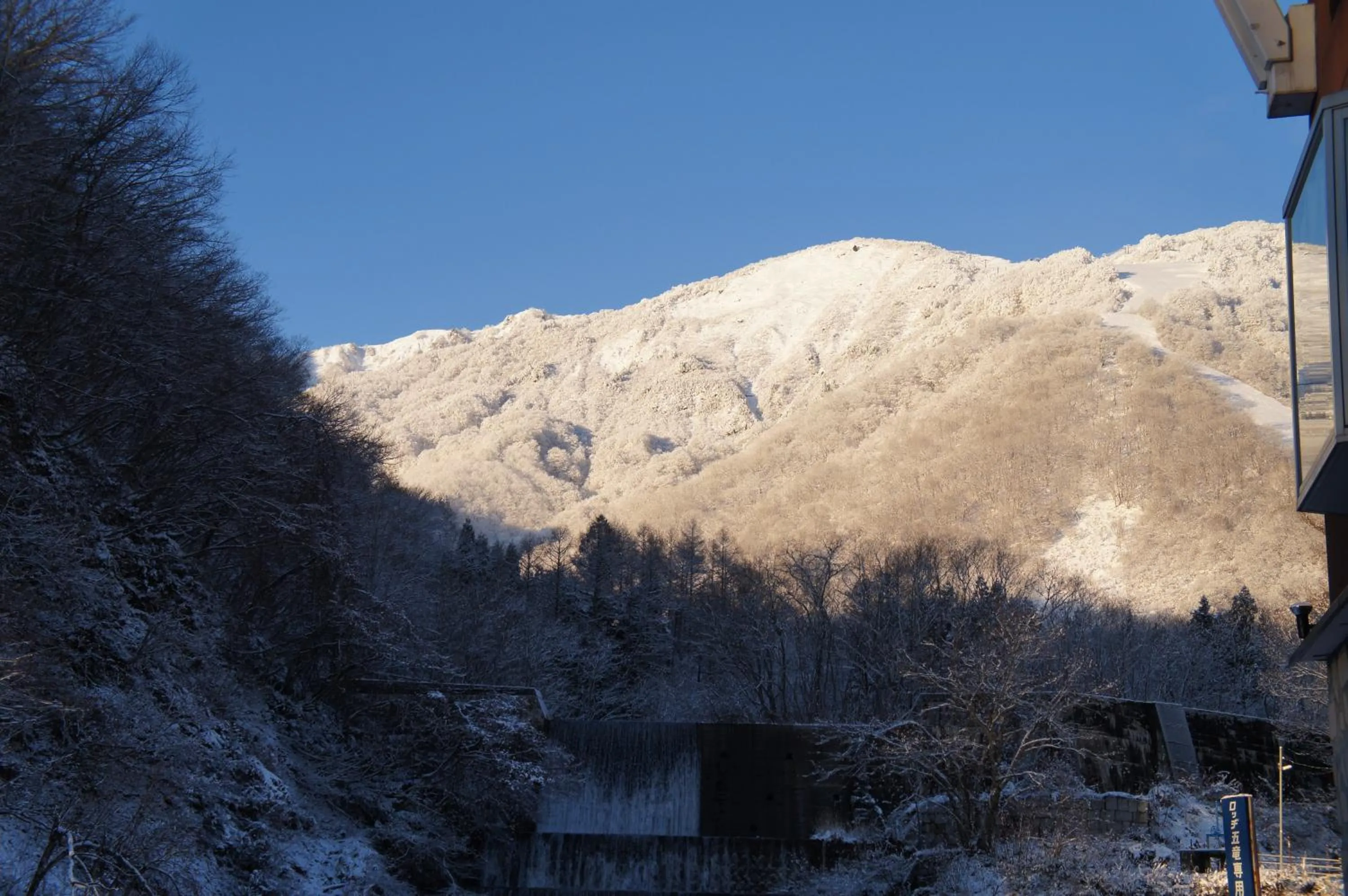Mountain view in Hotel Abest Hakuba Resort
