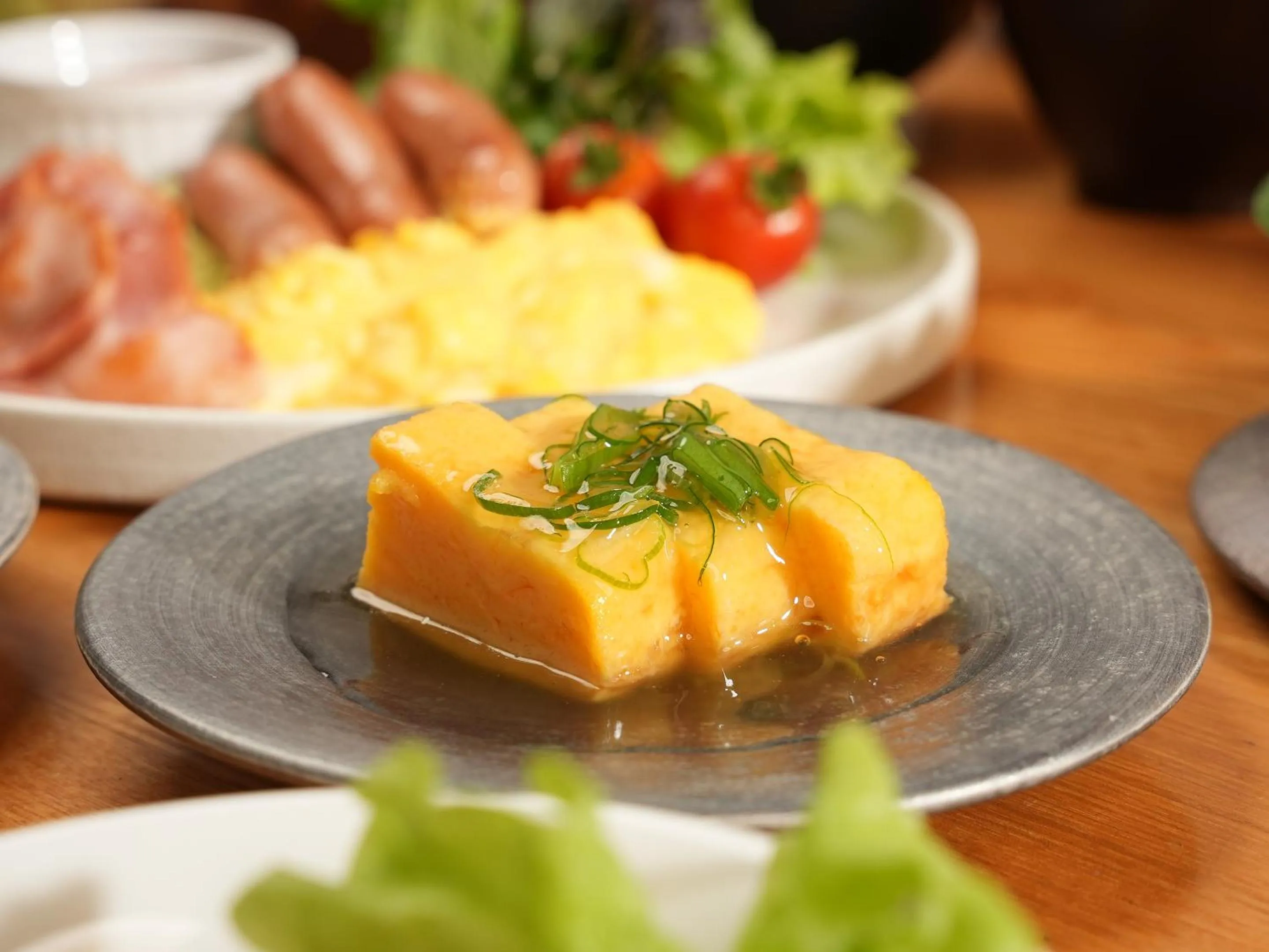 Buffet breakfast in Hotel Abest Hakuba Resort