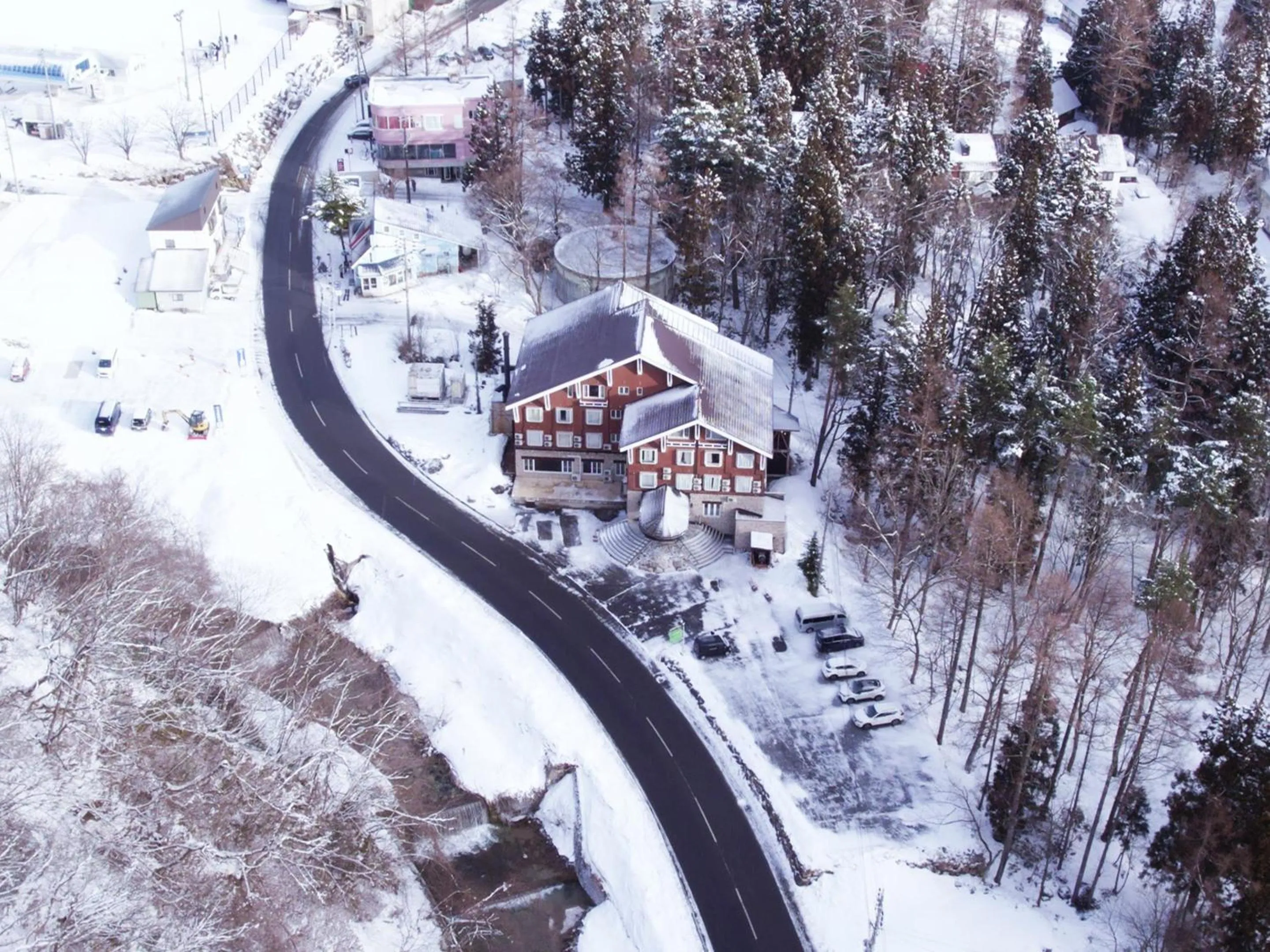 Property building in Hotel Abest Hakuba Resort