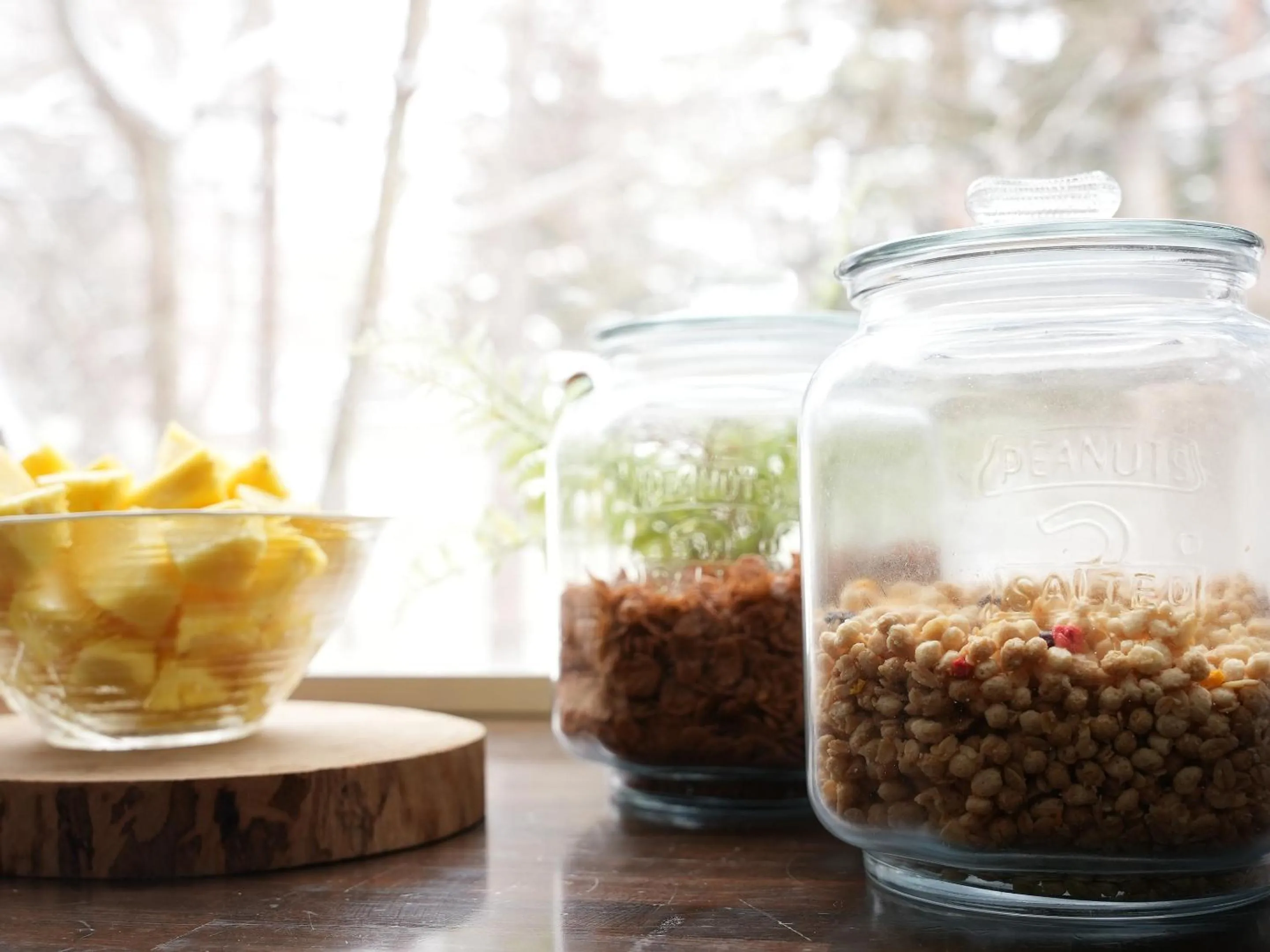 Buffet breakfast in Hotel Abest Hakuba Resort