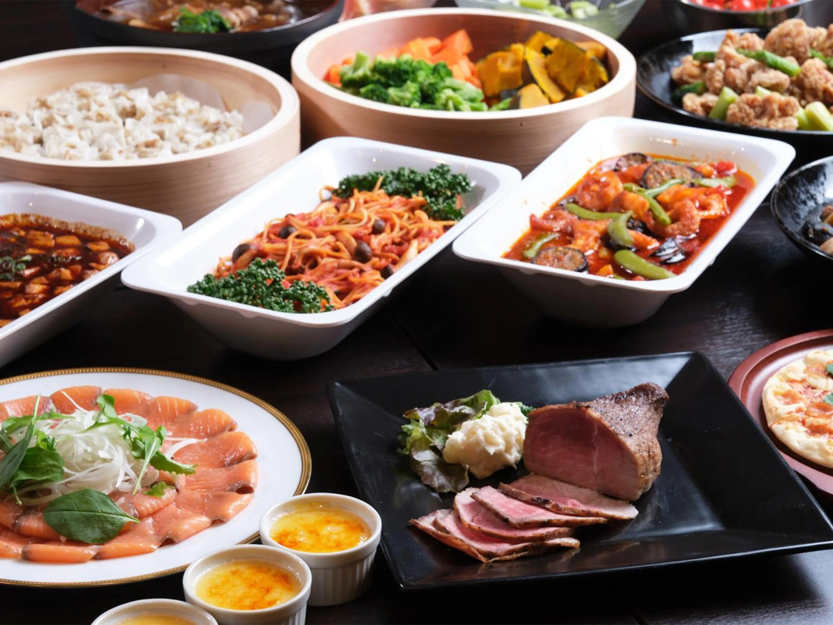 Dinner in Hotel Abest Hakuba Resort