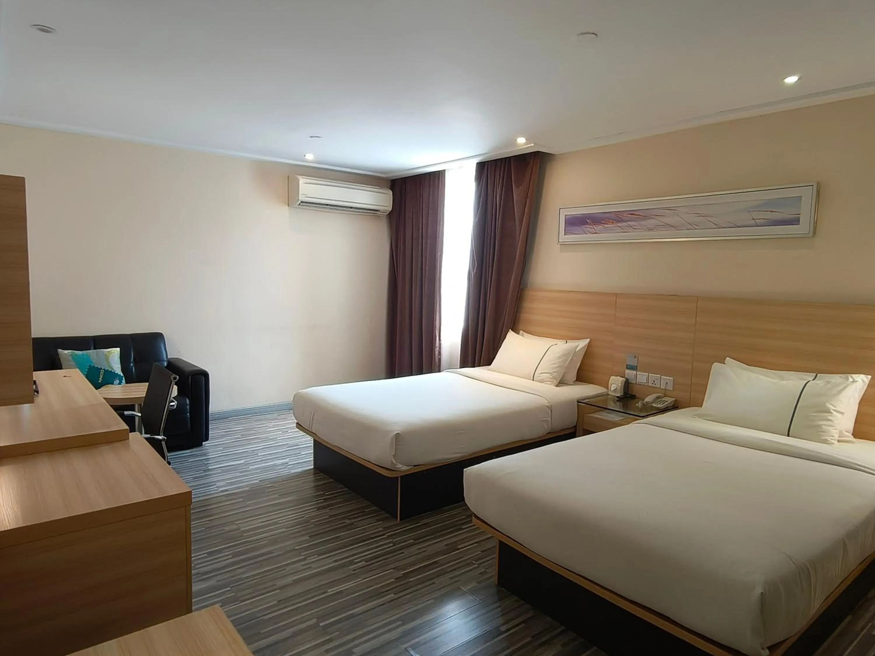 Bed in City Comfort Hotel Kuala Lumpur City Center (Bukit Bintang)