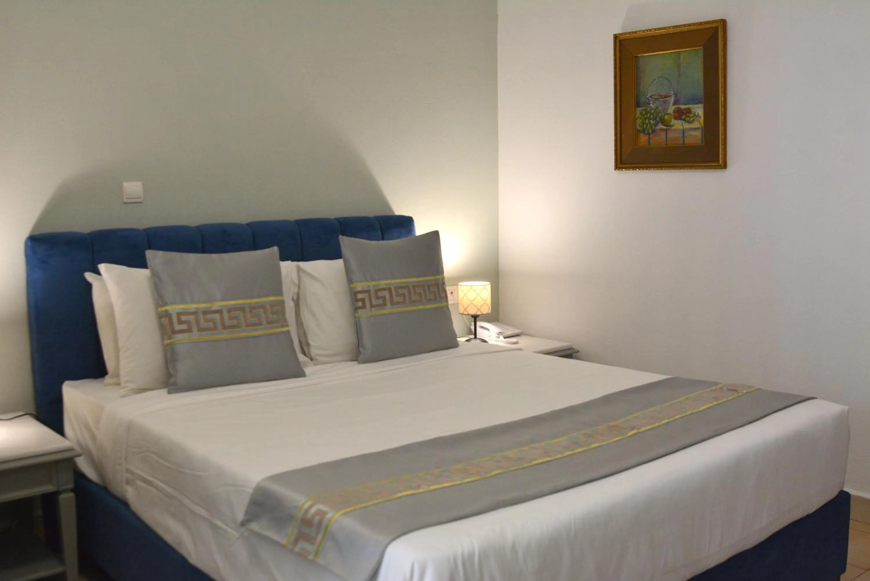Bed in Sandy Beach Resort - Rizos Resort