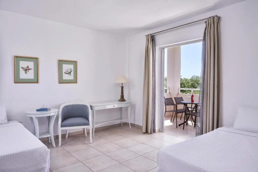 Bed in Sandy Beach Resort - Rizos Resort