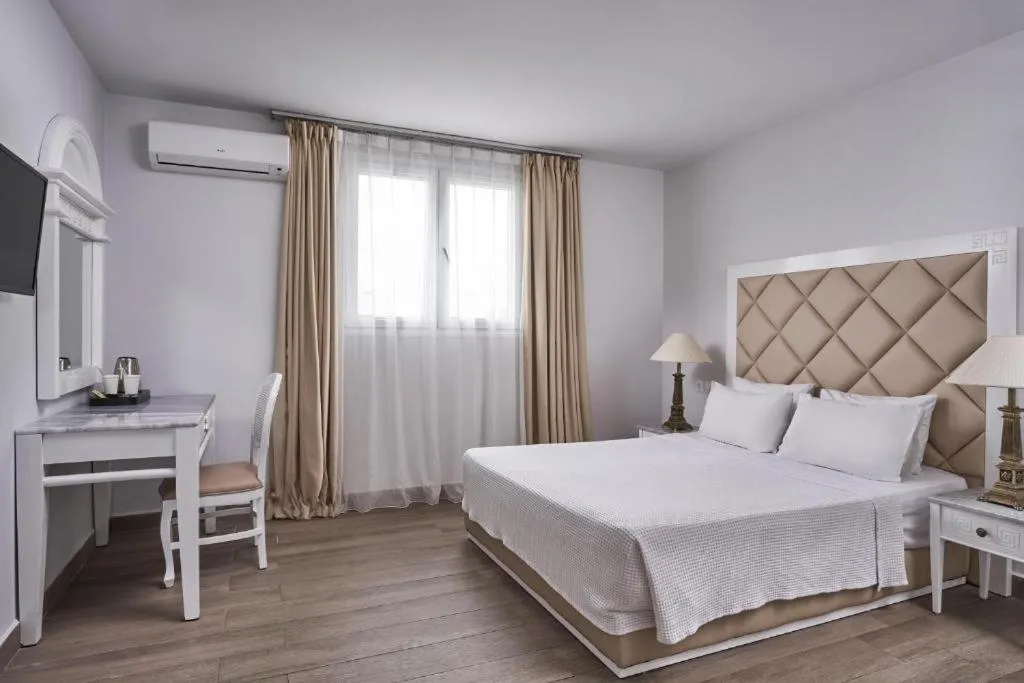 Bed in Sandy Beach Resort - Rizos Resort