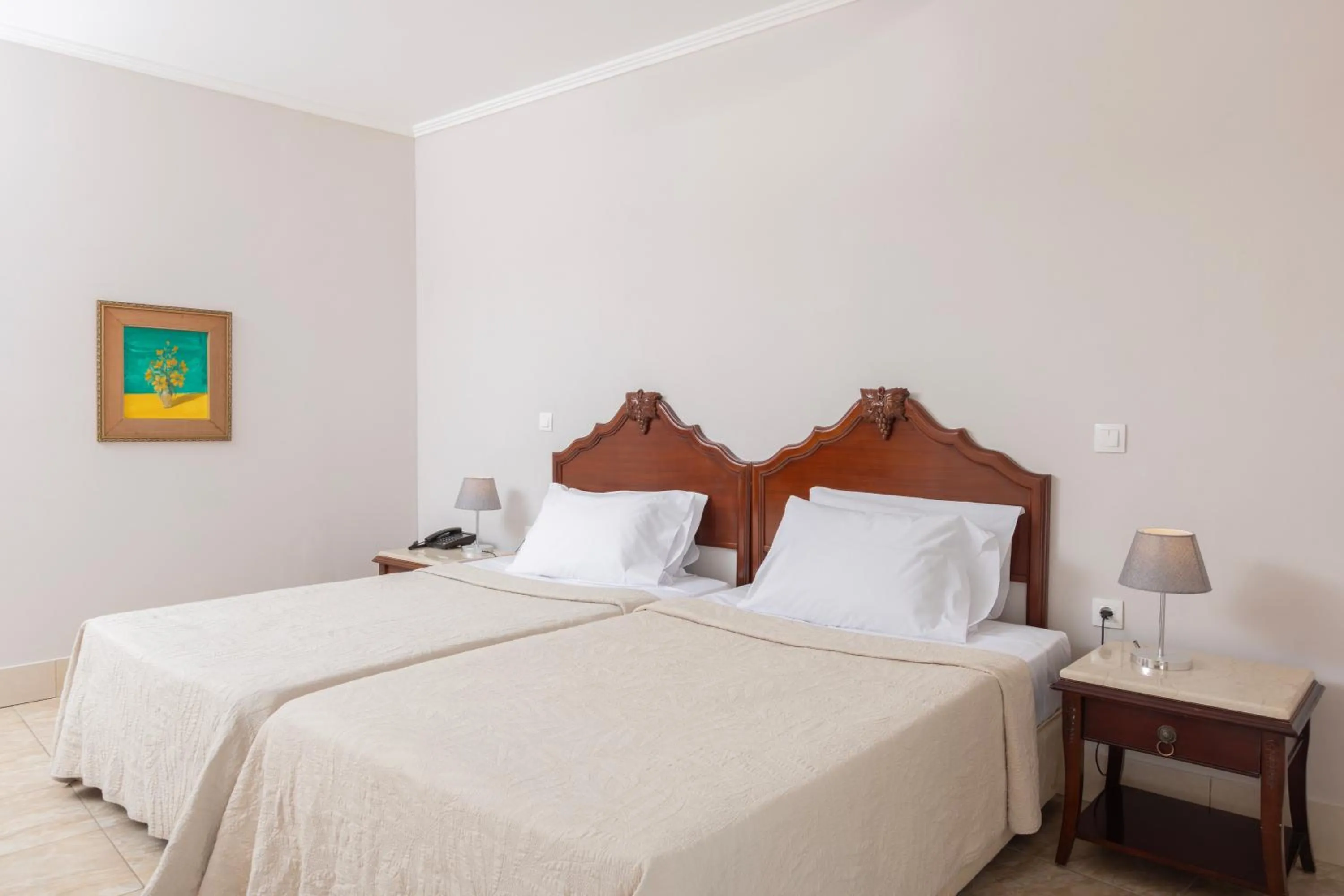 Bed in Sandy Beach Resort - Rizos Resort