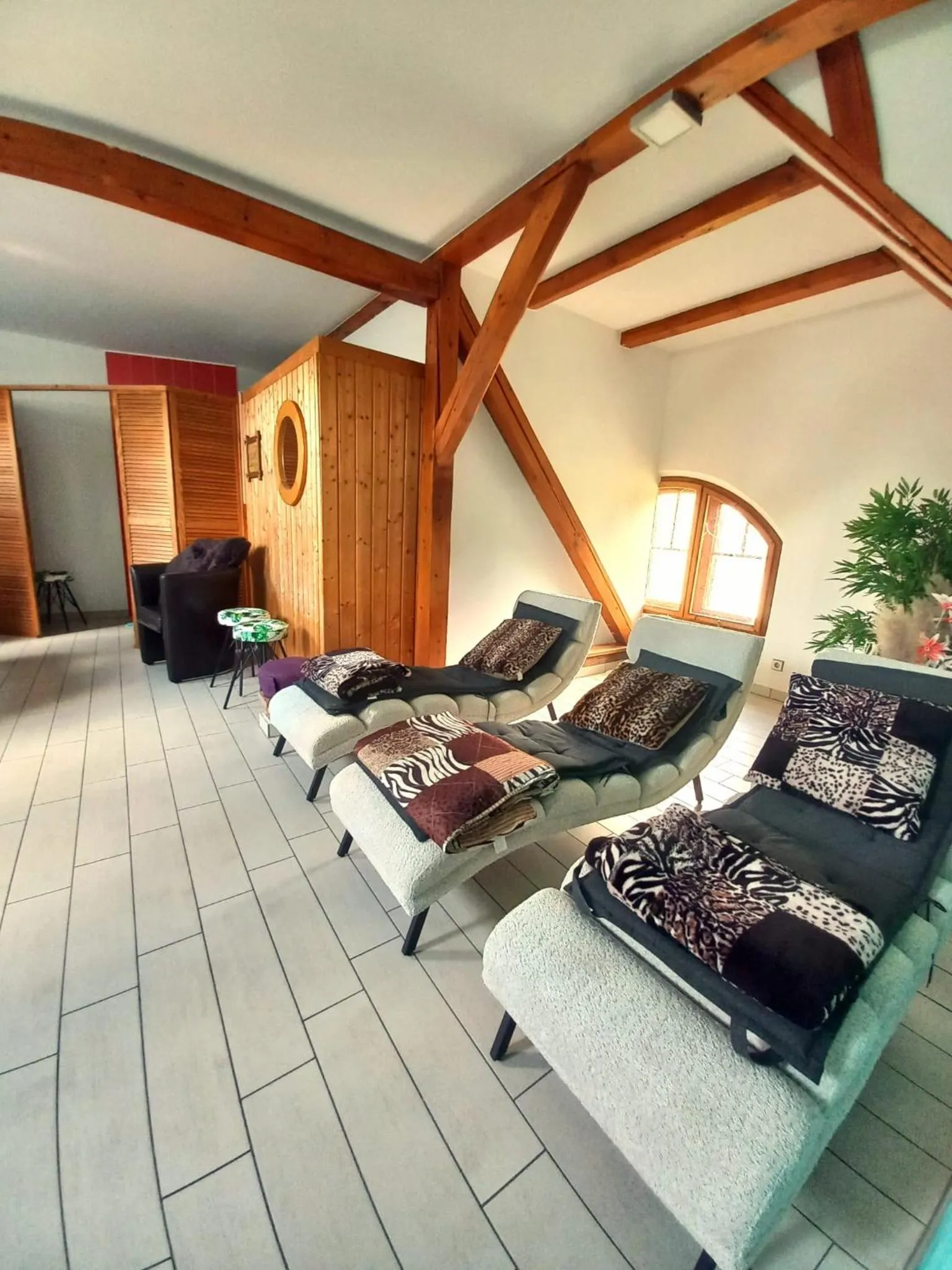 Sauna in Frühstückspension Gasthof Gesslbauer